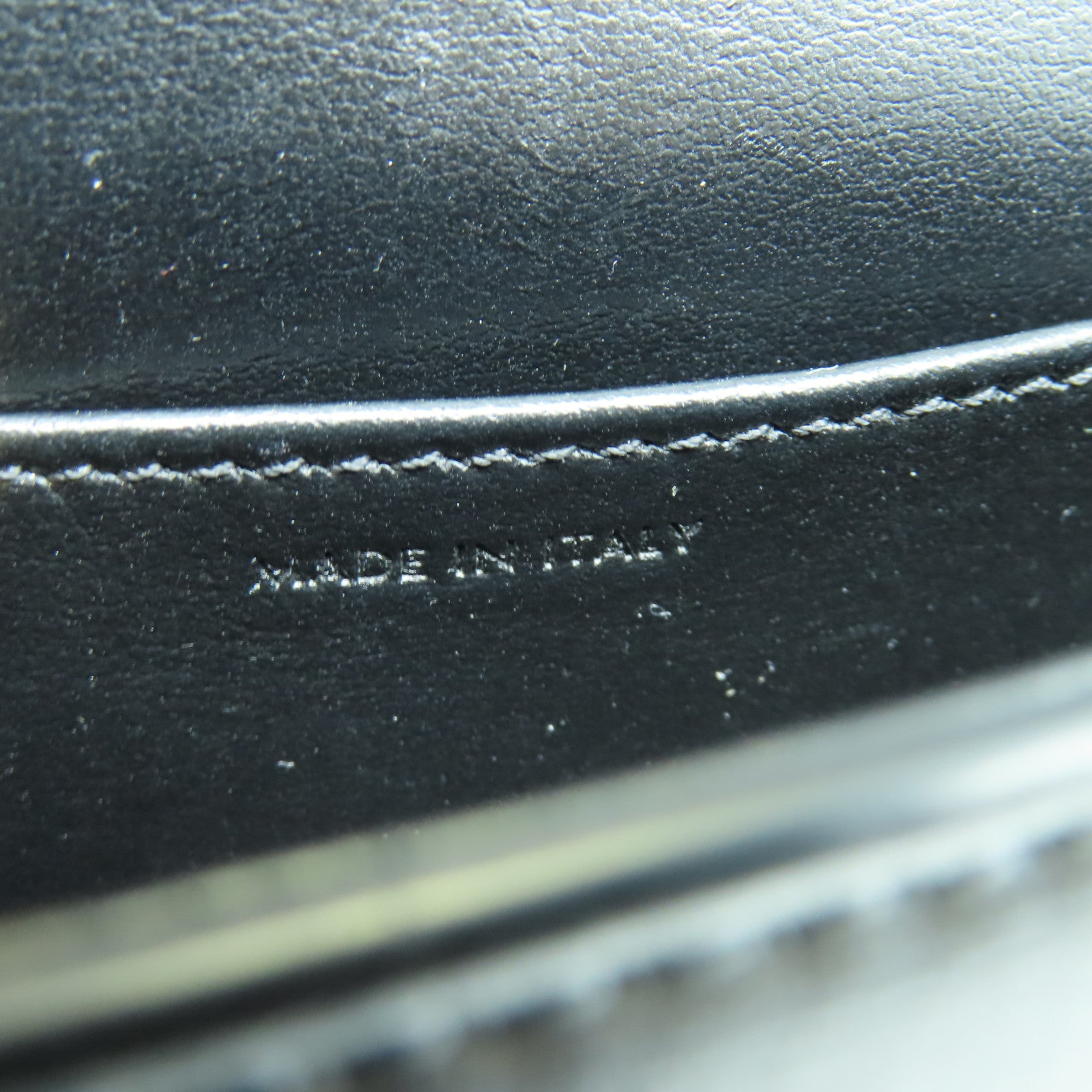 CELINE 牛皮皮革Claude Mini Bag金扣肩背袋黑色