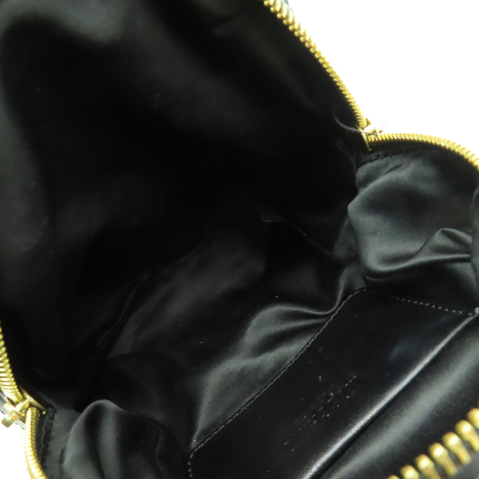 MOSCHINO 菱格尼龍Mini Backpack金扣背包黑色