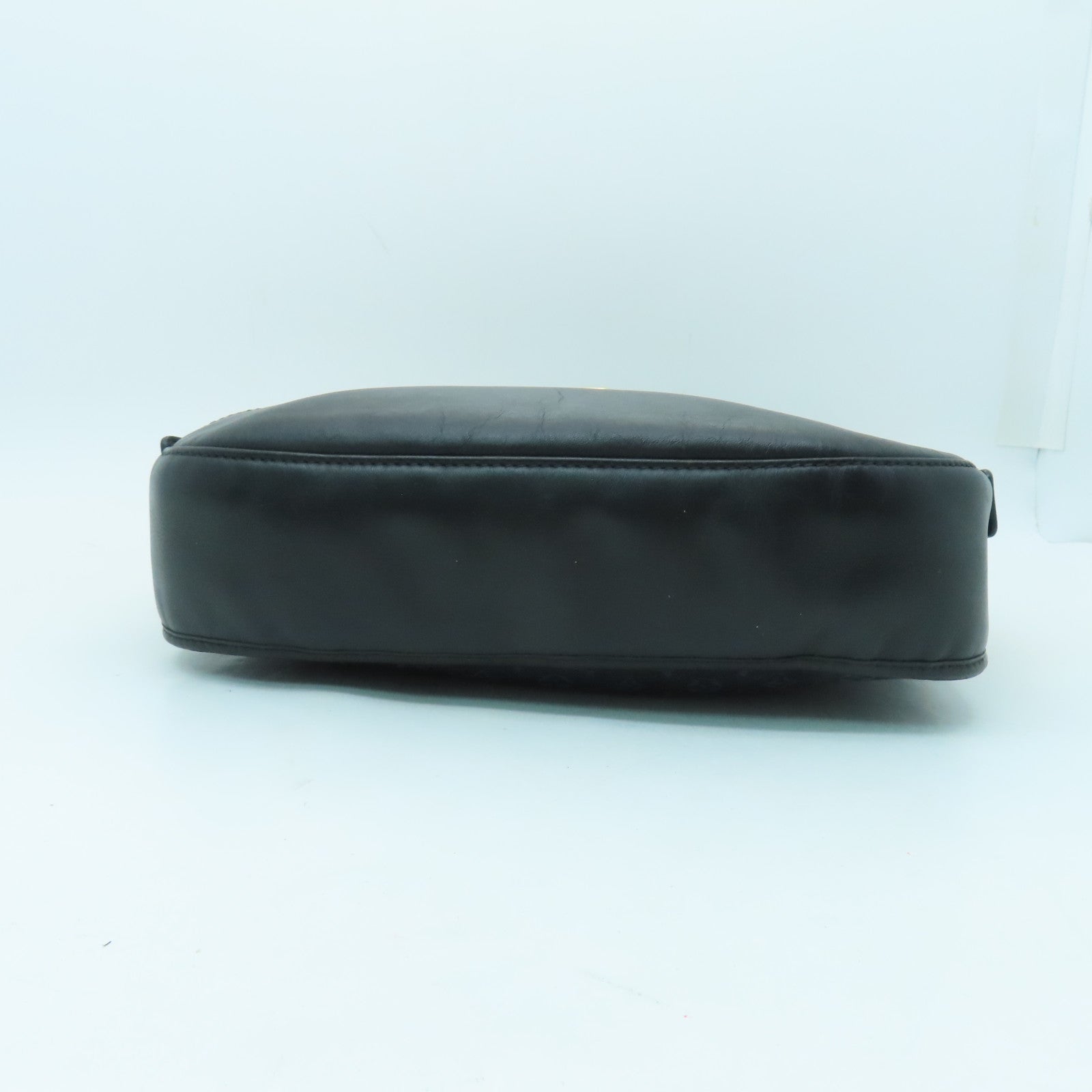 LOUIS VUITTON Monogram Mini Mini Belanger金扣肩背袋黑色