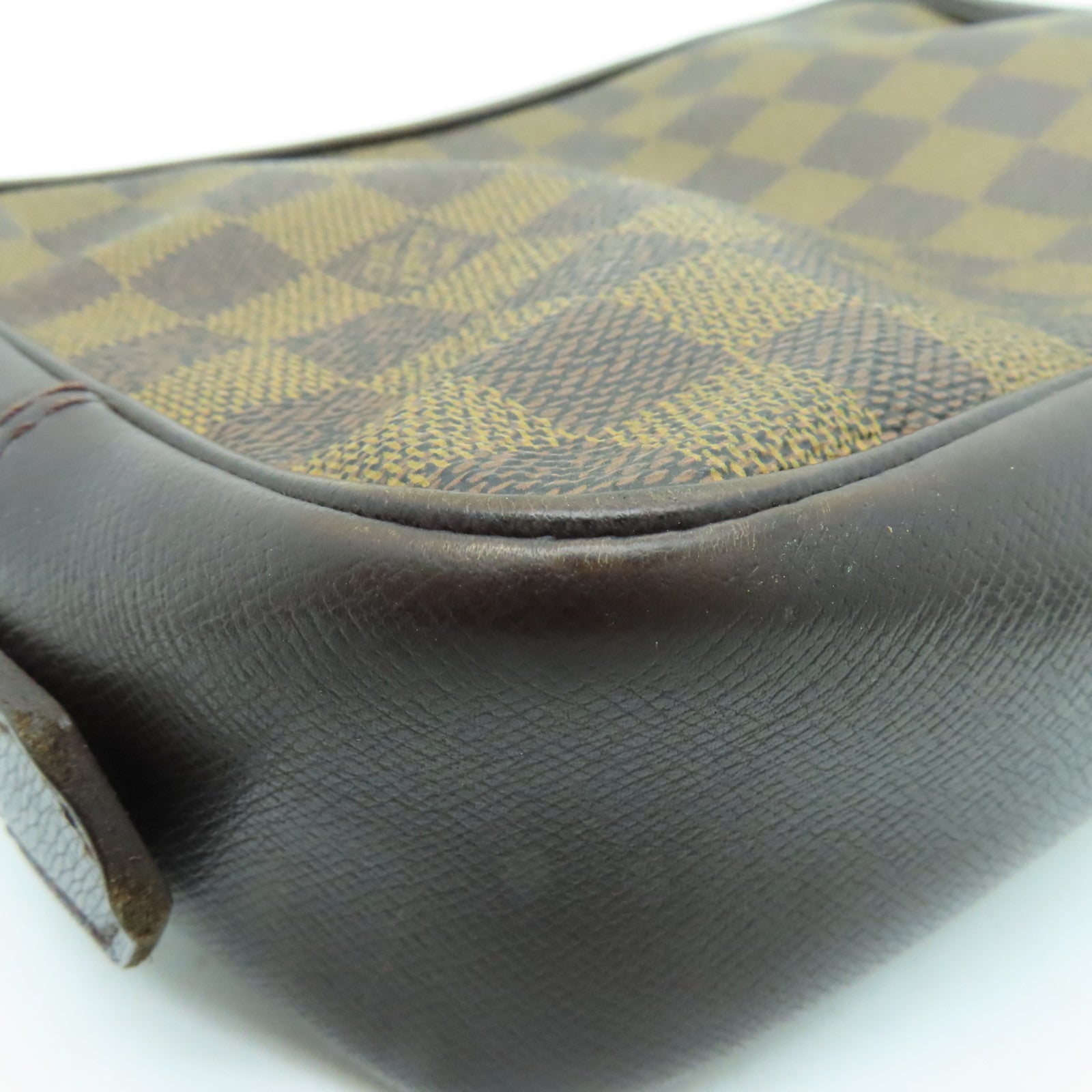 LOUIS VUITTON Damier塗層帆布Trousse Toilteet 金扣手提包啡色