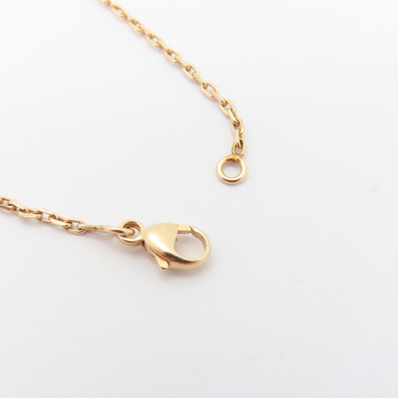 HERMES 金属Pop H Necklace项链Nata白色/金色