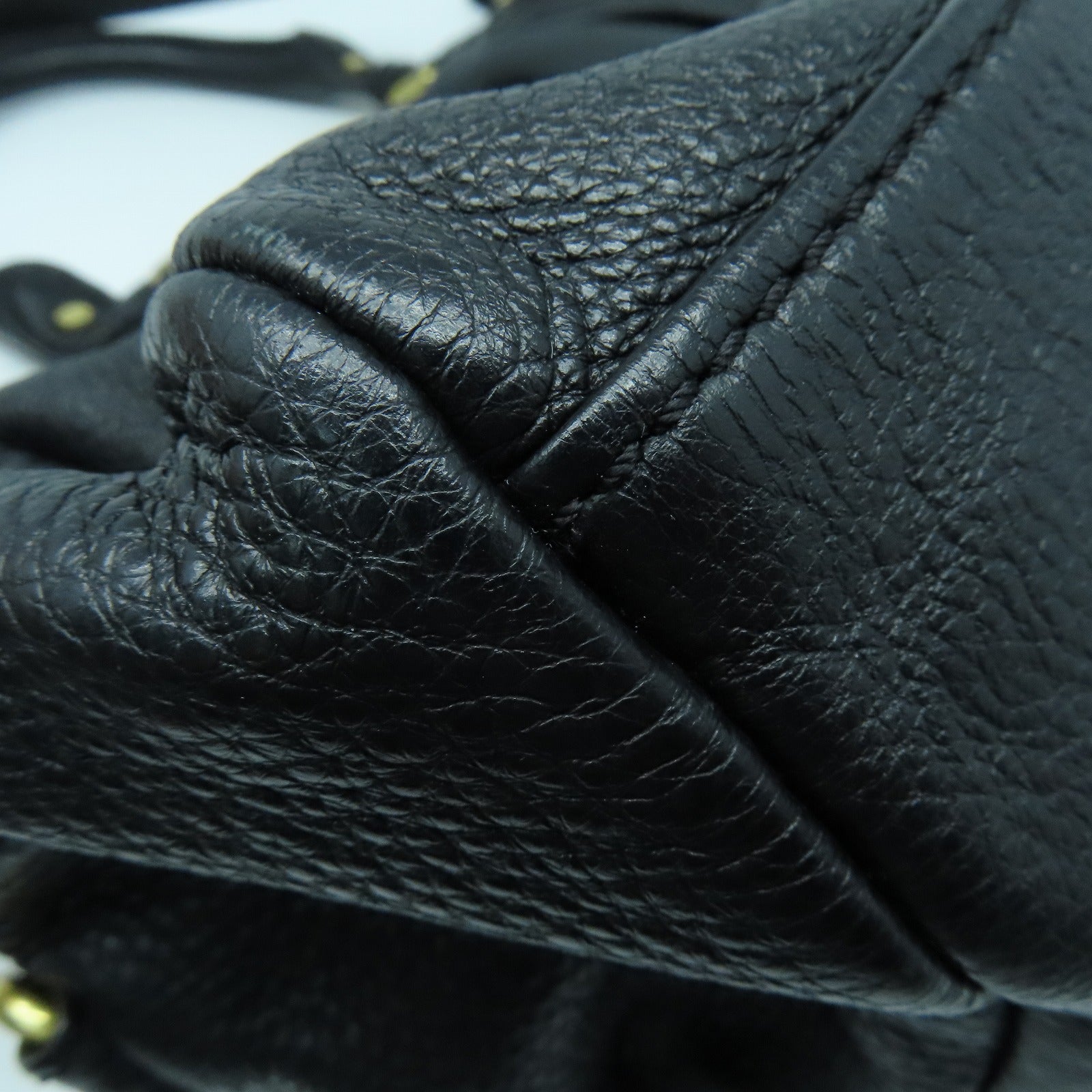 MARC JACOBS 牛皮皮革Shoulder Bag金扣肩背袋黑色