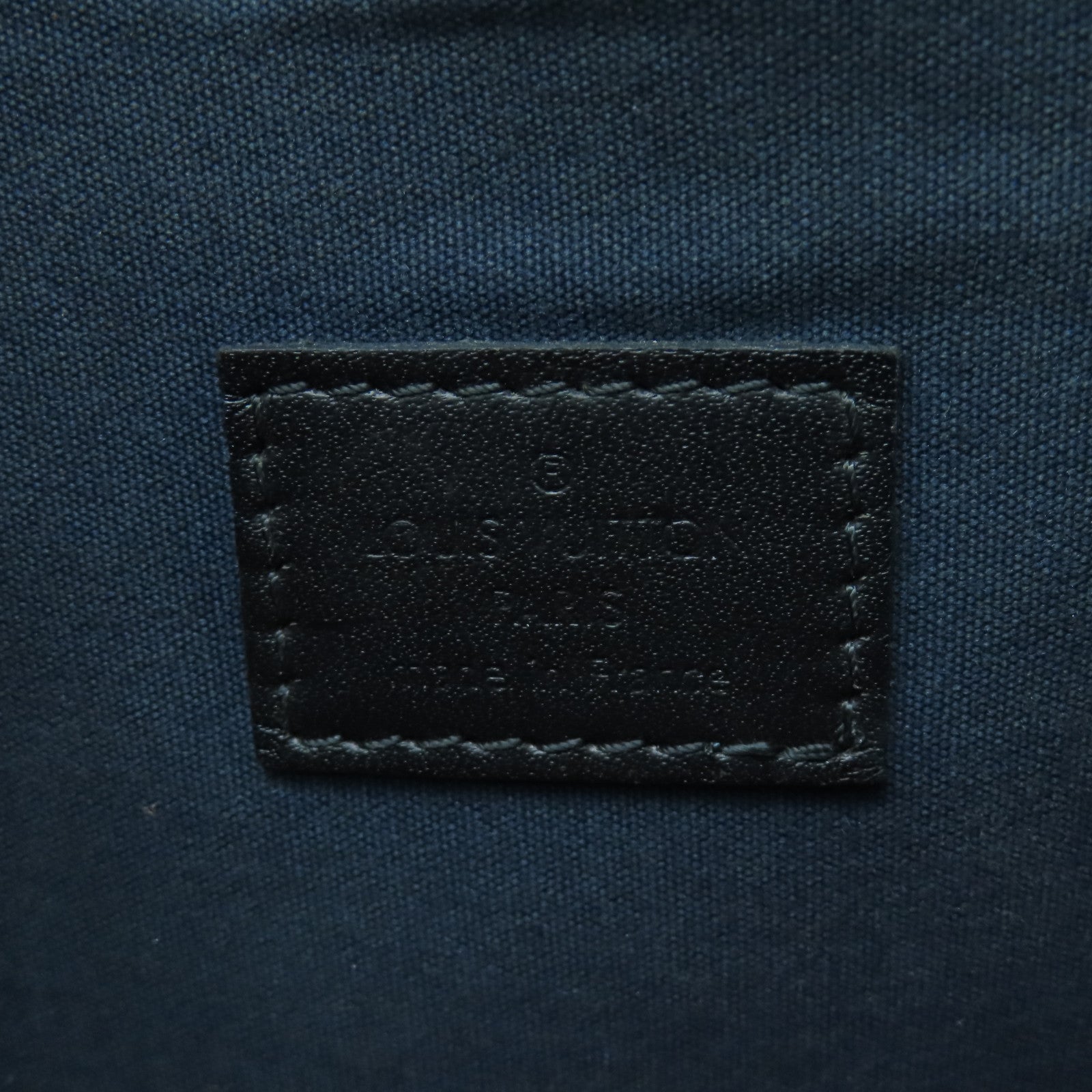 LOUIS VUITTON Monogram Mini Mini Belanger金扣肩背袋黑色