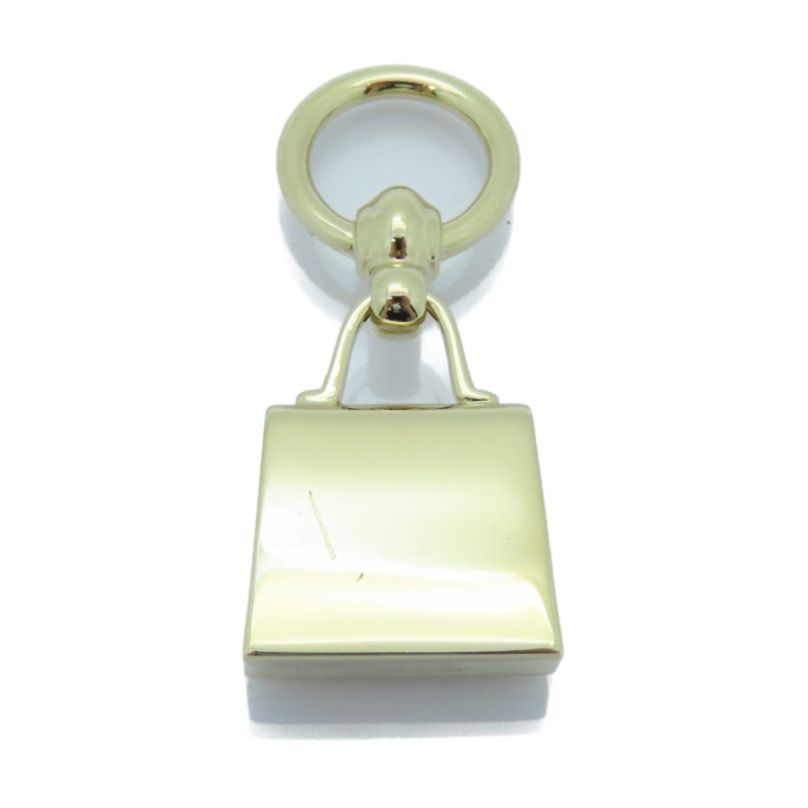 HERMES 金属Twilly Charm金扣挂饰金色