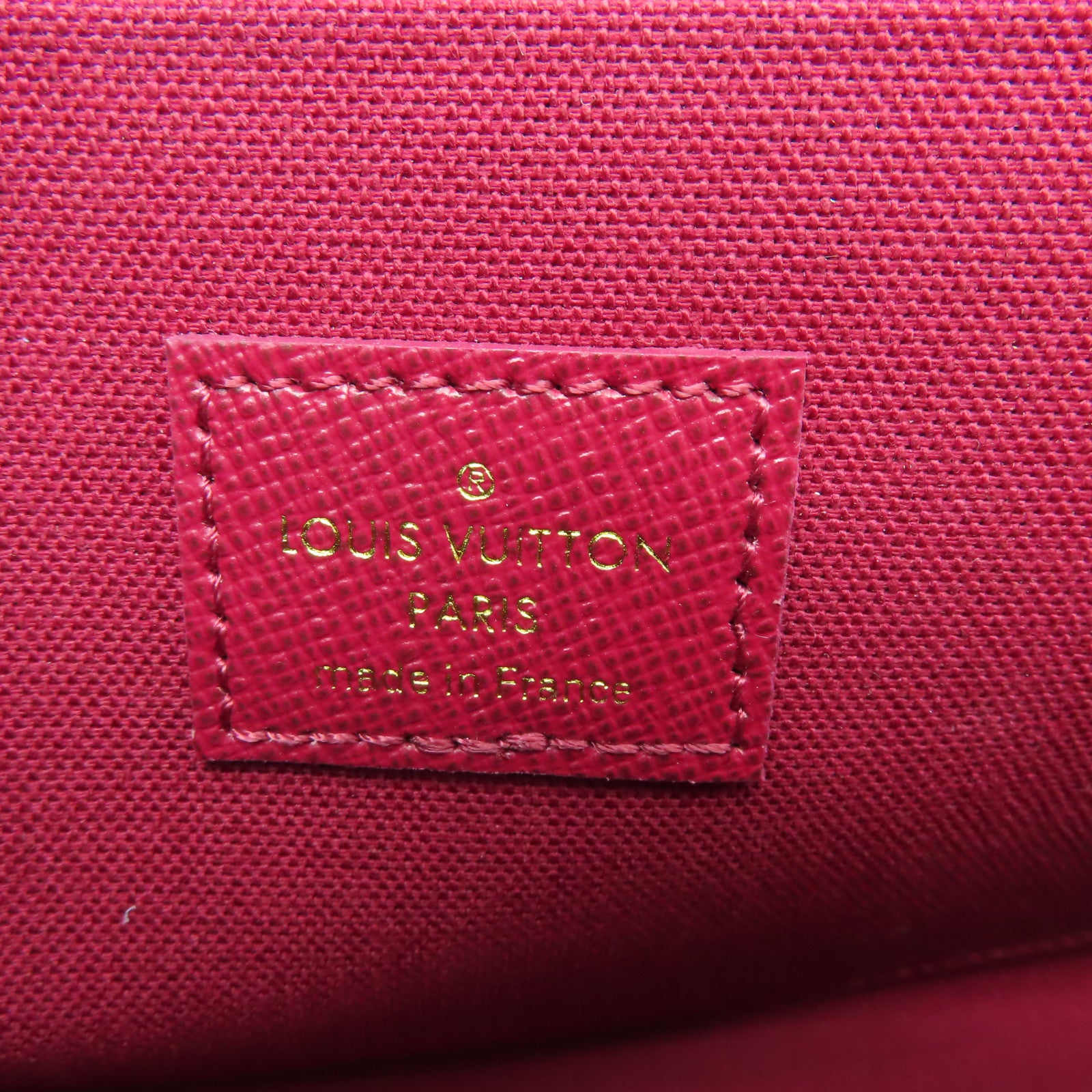LOUIS VUITTON Monogram Felicie Pochette金扣鏈帶肩背袋棕色