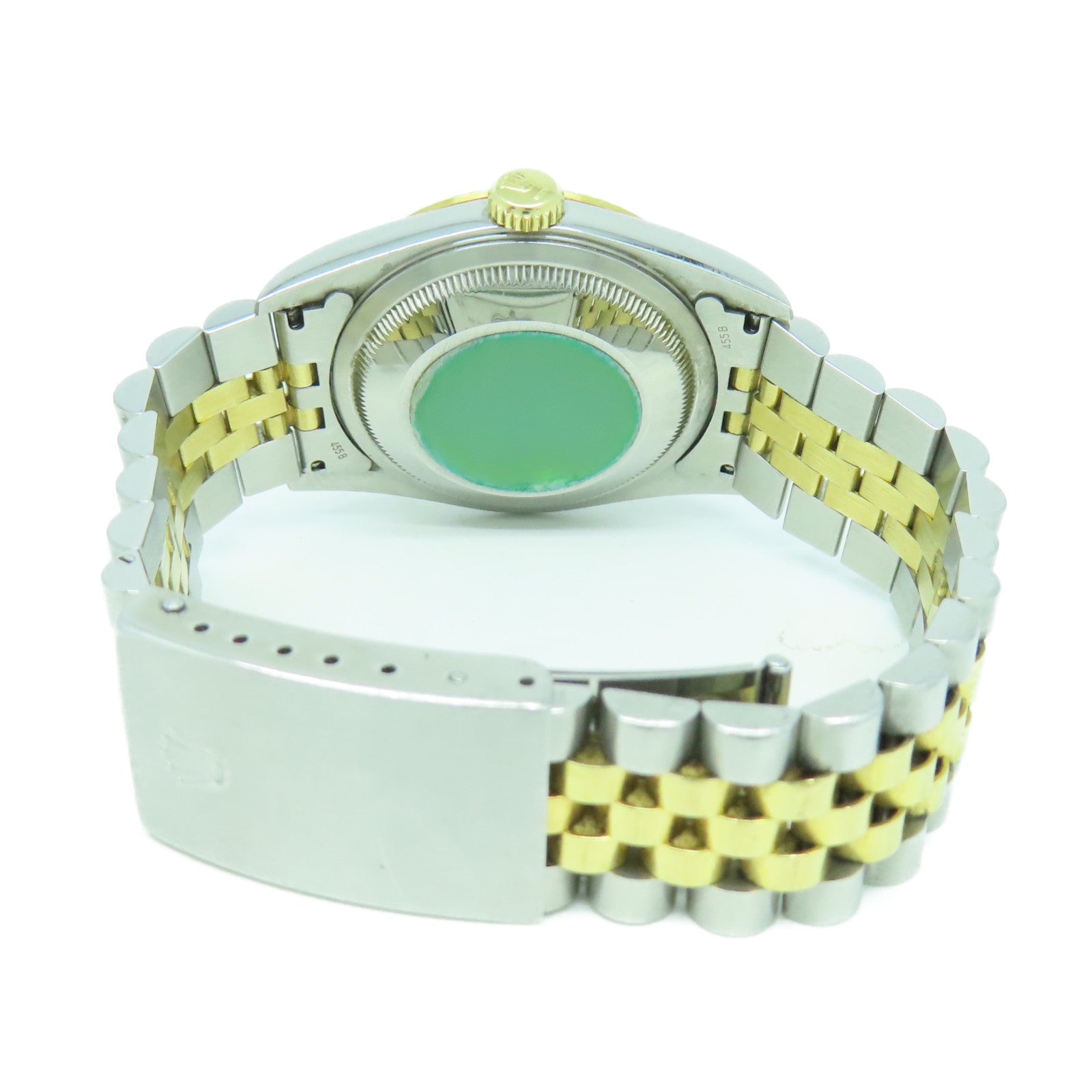ROLEX 【激減優惠】Datejust 18K黃金/不鏽鋼手錶自動機芯金色#17.5cm