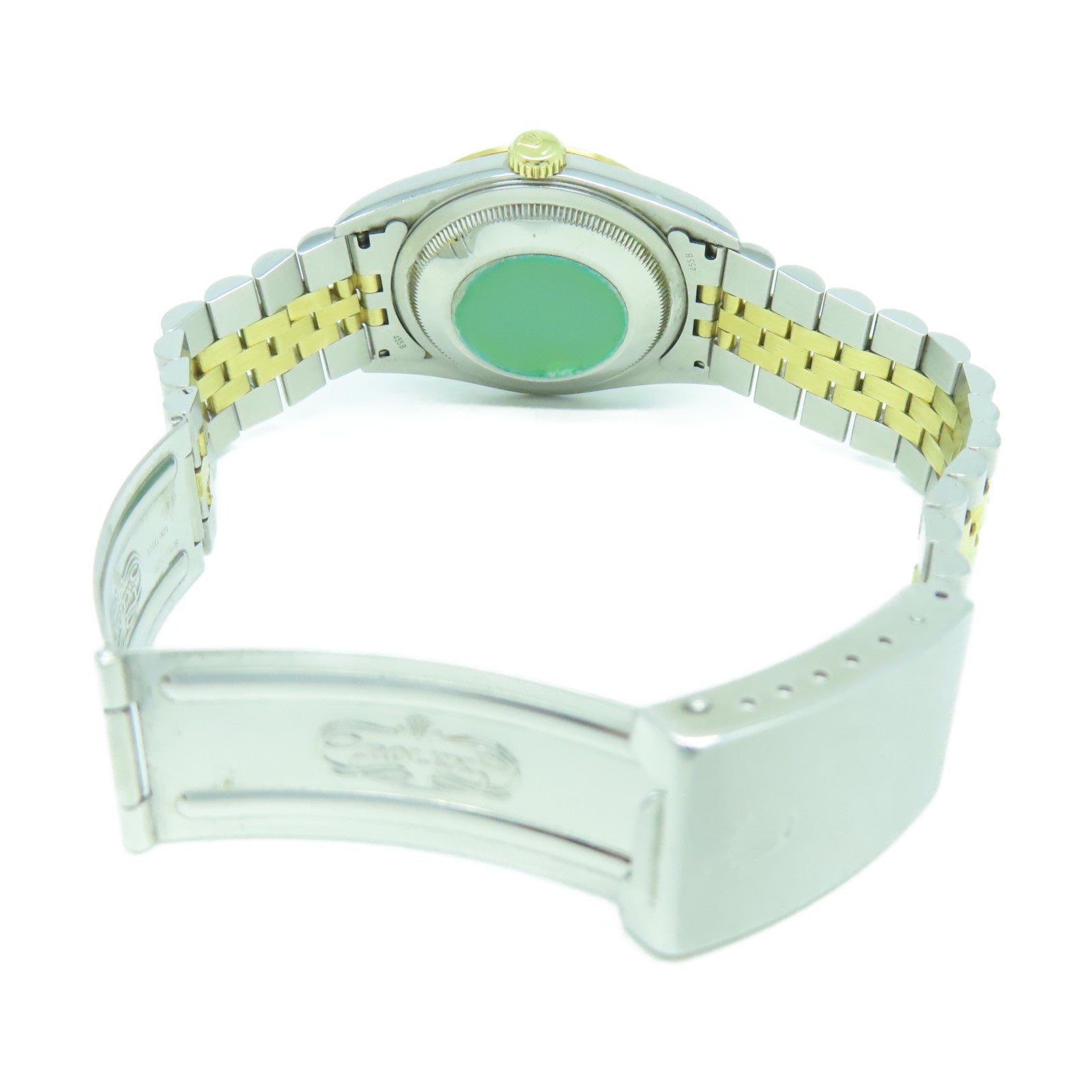 ROLEX 【激減優惠】Datejust 18K黃金/不鏽鋼手錶自動機芯金色#17.5cm