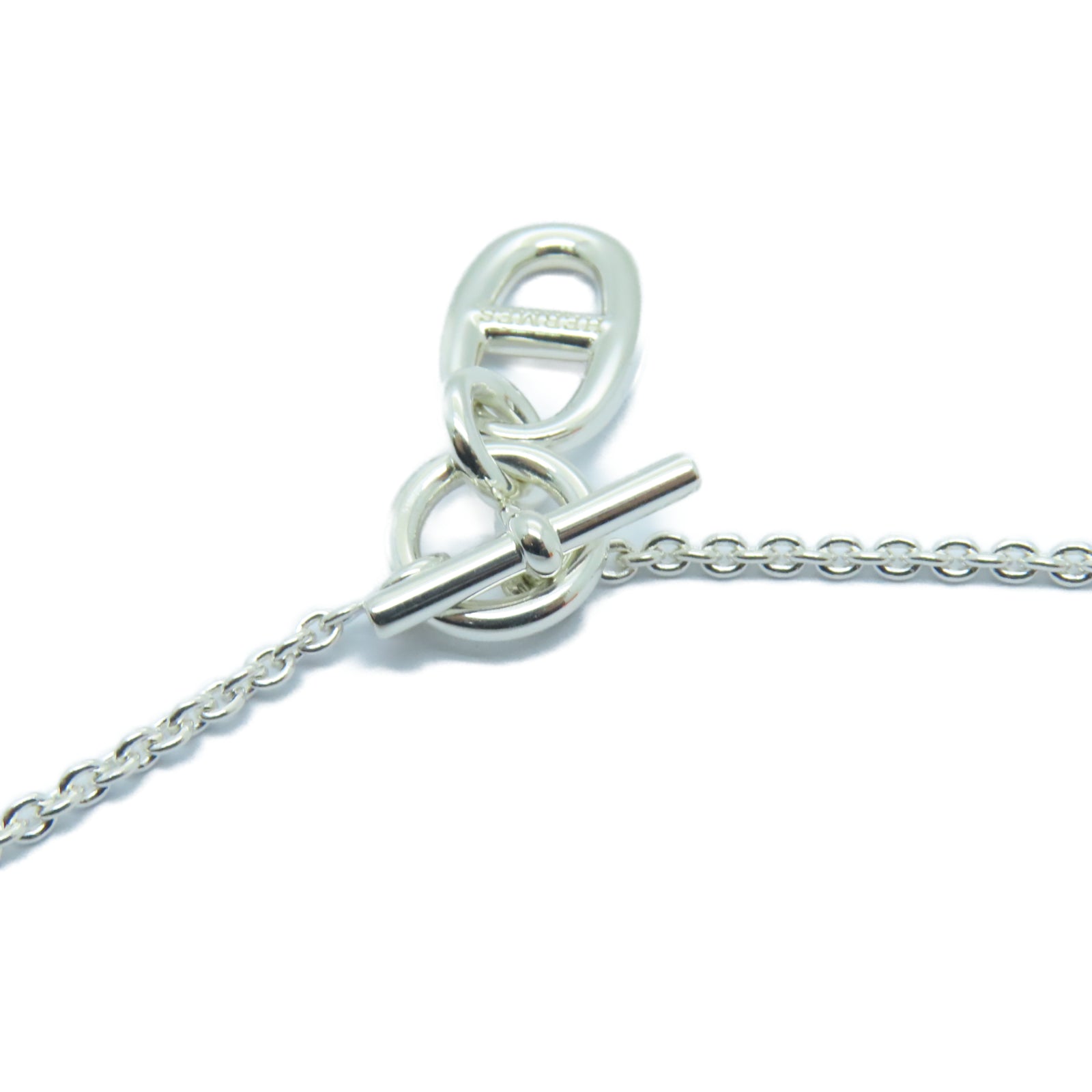 HERMES 925純銀925 Necklace項鏈銀色
