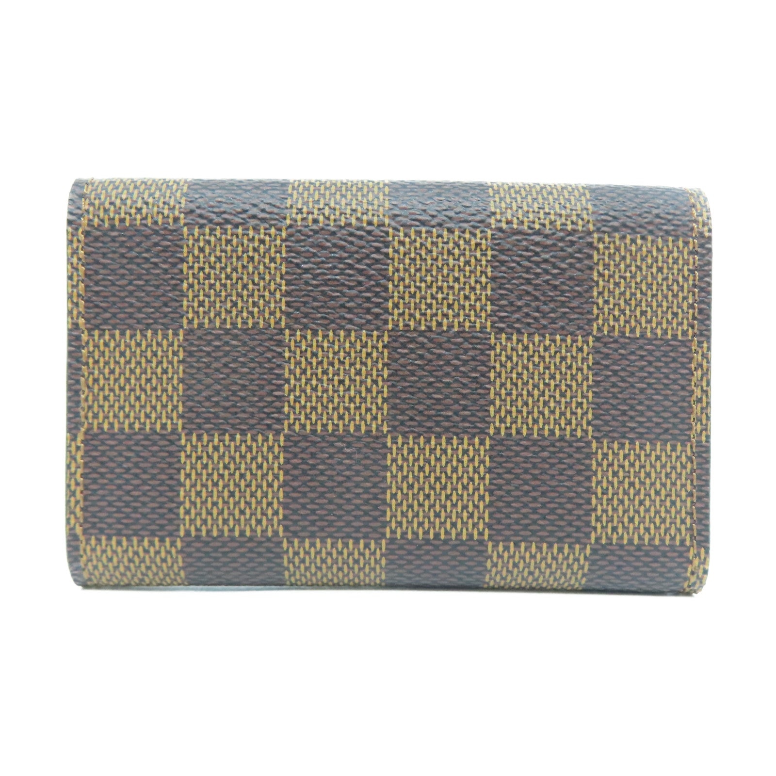 LOUIS VUITTON Damier Key Case 6金扣鎖匙包啡色