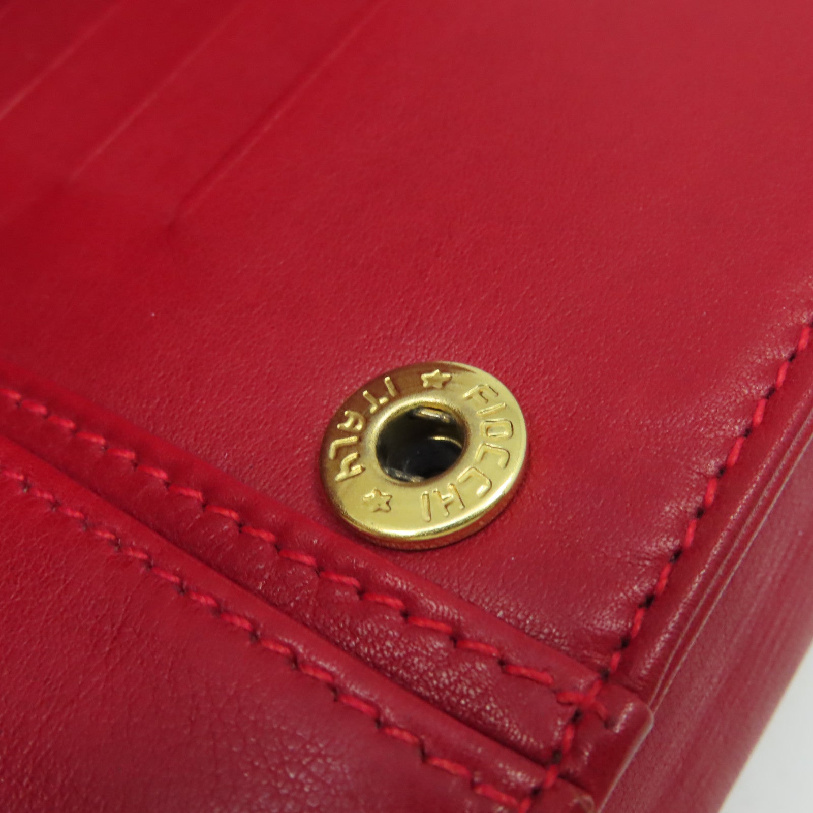 CHANEL 漆皮皮革Vintage Wallet On Chain Shoulder Bag金扣鏈帶肩背袋紅色