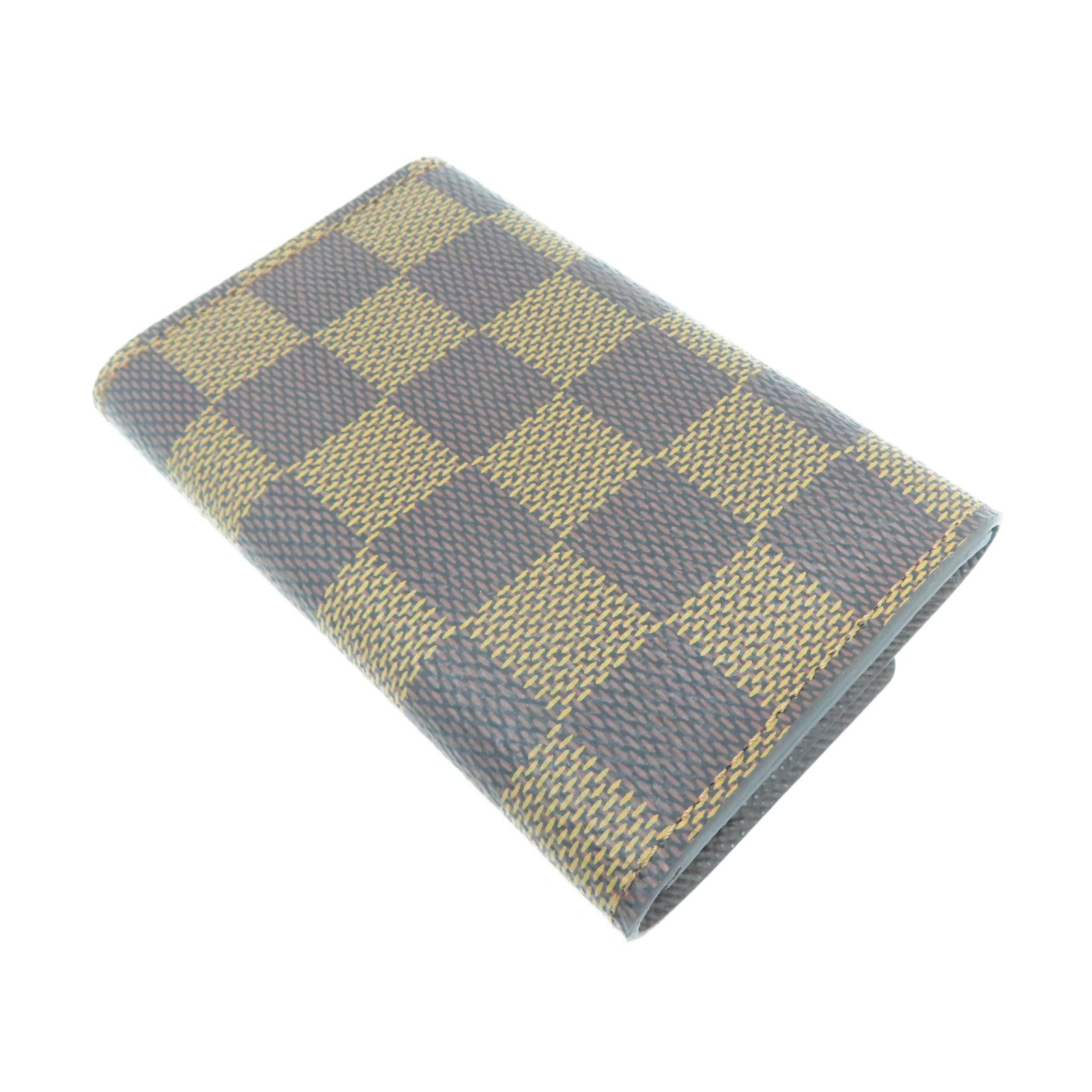 LOUIS VUITTON Damier Key Case 6金扣鎖匙包啡色
