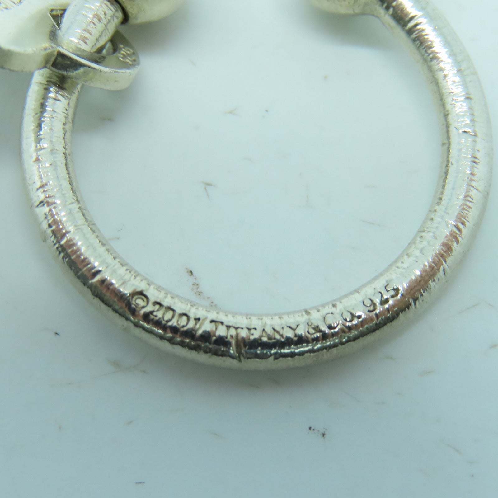 TIFFANY＆CO 925纯银Heart Key吊坠银色