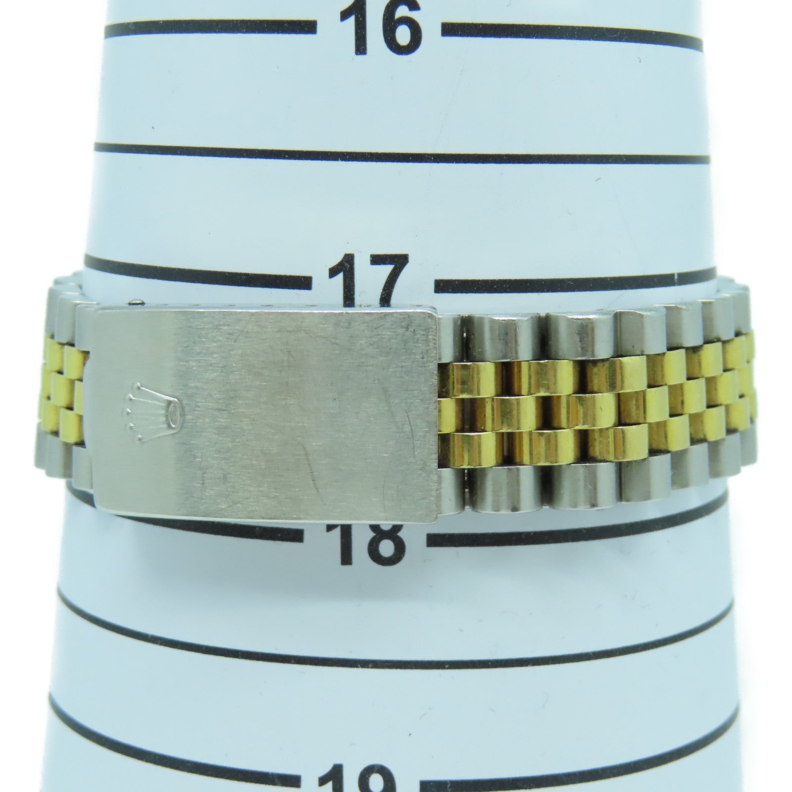 ROLEX 【激減優惠】Datejust 18K黃金/不鏽鋼手錶自動機芯金色#17.5cm