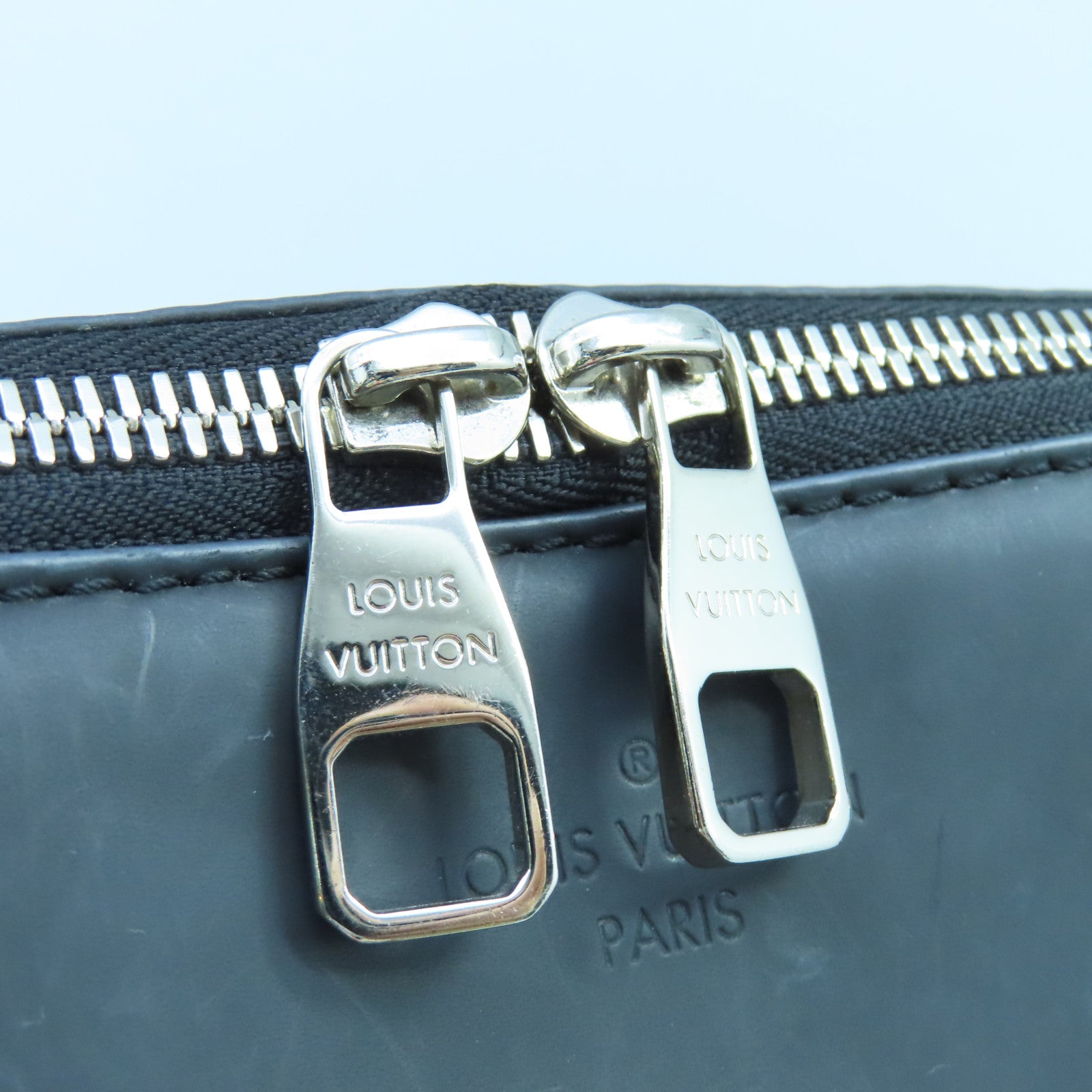 LOUIS VUITTON Monogram Briefcase Silver Buckle Brown/Black