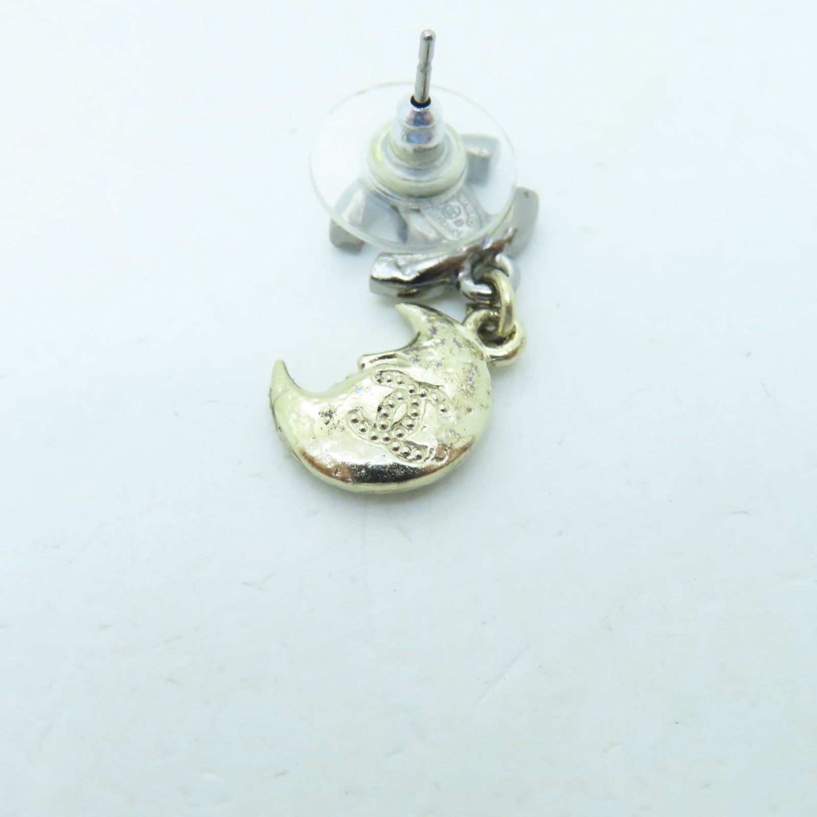 CHANEL 金屬Earrings耳環黑色/金色