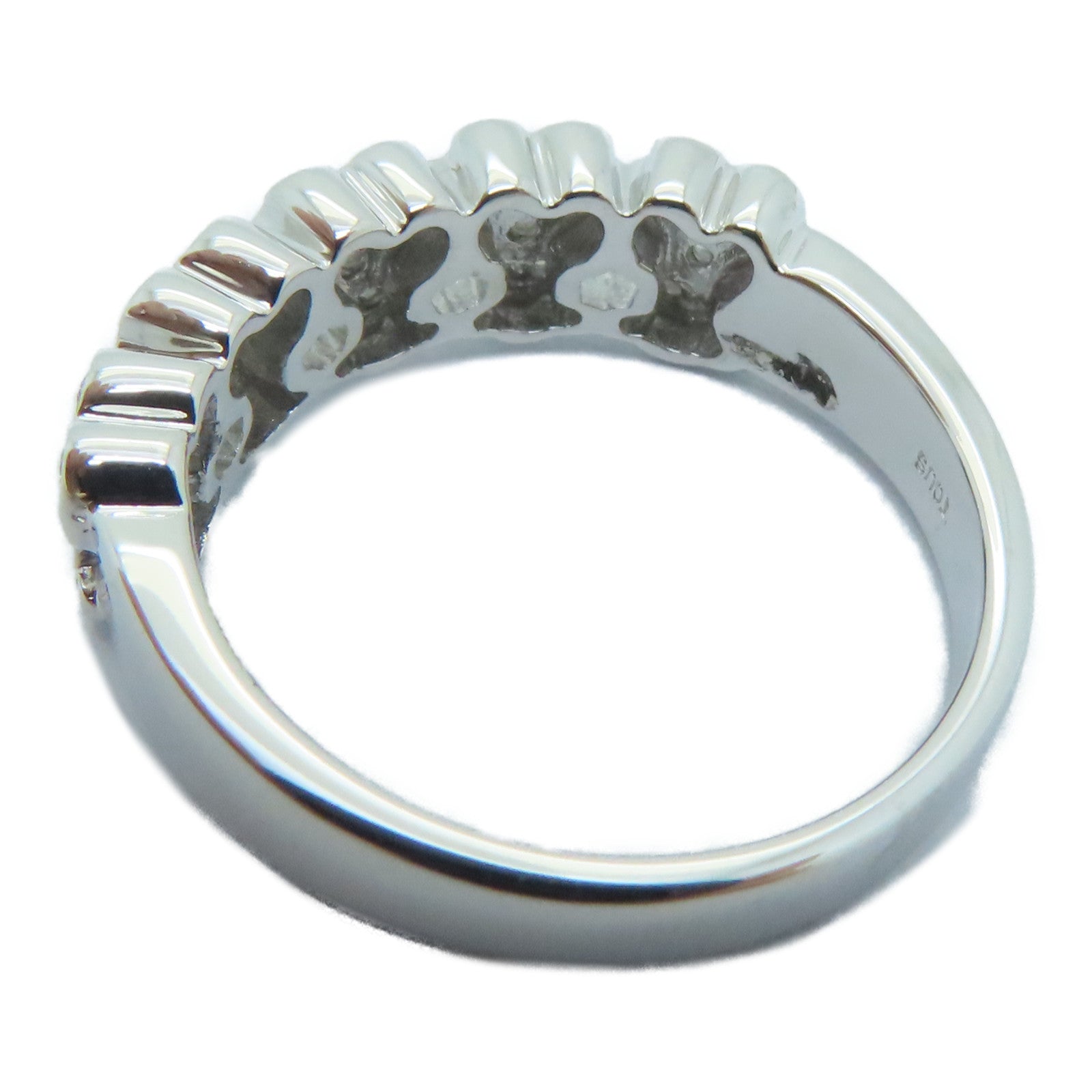 JEWELRY 【激減優惠】18K白金Diamond Ring鑽石戒指US#6.0