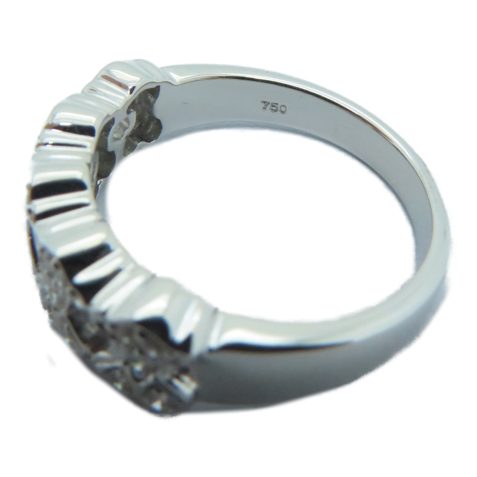 JEWELRY 【激減優惠】18K白金Diamond Ring鑽石戒指US#6.0