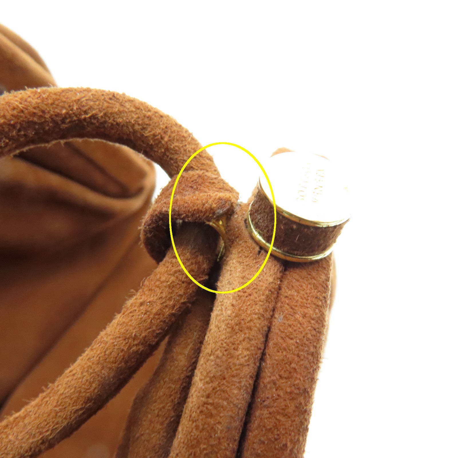BOTTEGA VENETA 麂皮皮革Shoulder Bag金扣肩背袋啡色