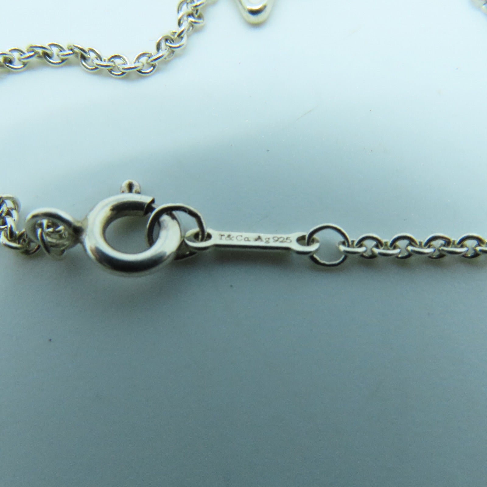 TIFFANY＆CO 925纯银Bracelet银扣手链银色