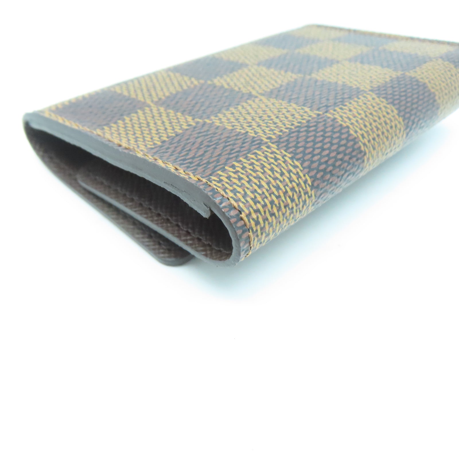 LOUIS VUITTON Damier Key Case 6金扣鎖匙包啡色