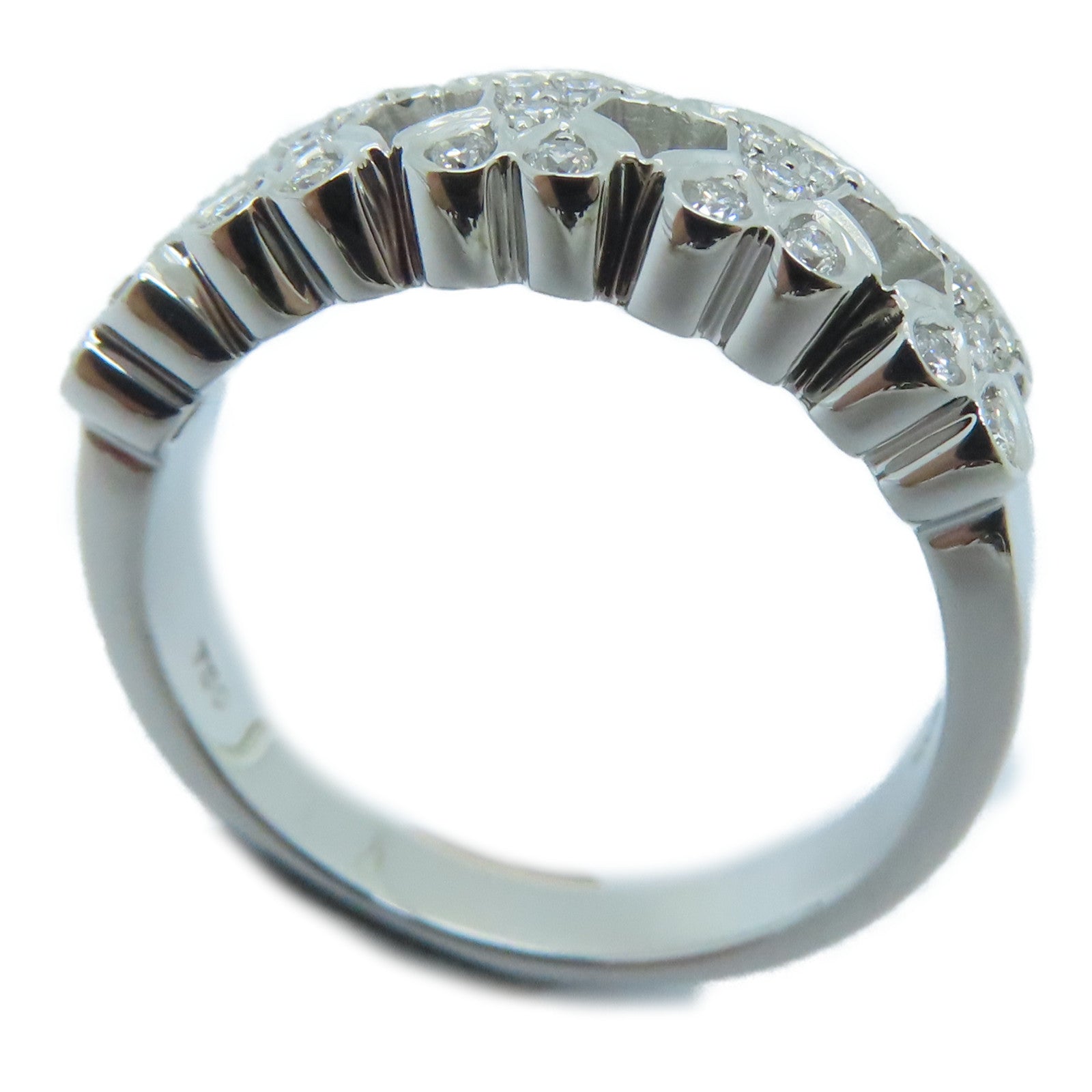 JEWELRY 【激減優惠】18K白金Diamond Ring鑽石戒指US#6.0