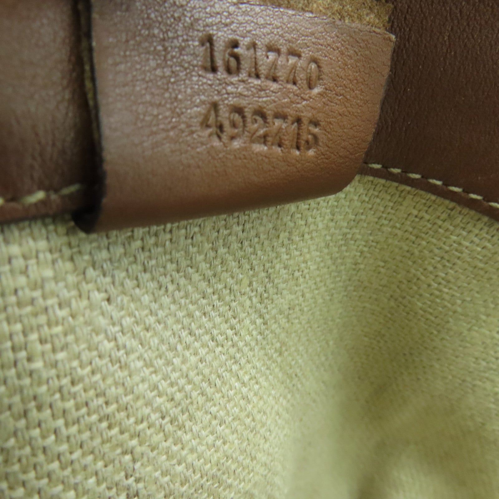 GUCCI 帆布Shoulder Bag金扣肩背袋米色啡色