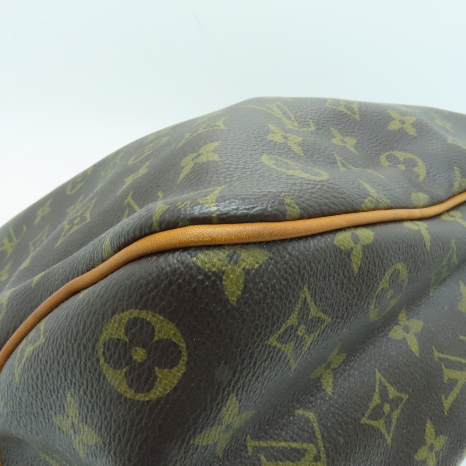 LOUIS VUITTON Monogram Delightful PM金扣肩背袋啡色