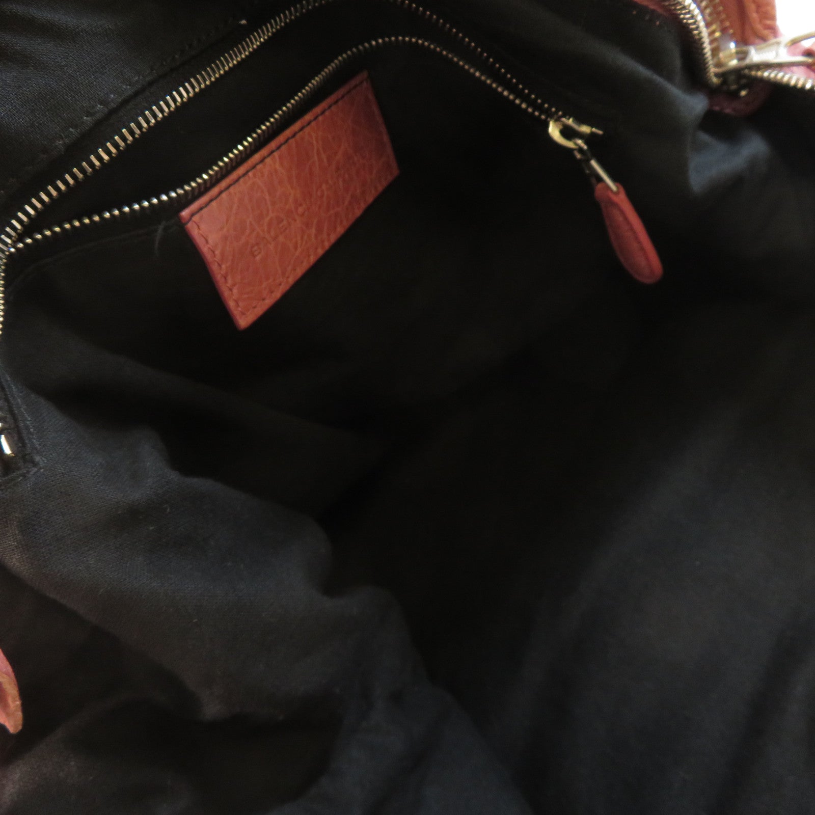 BALENCIAGA 羊皮皮革Bucket Bag金扣肩背袋粉紅色