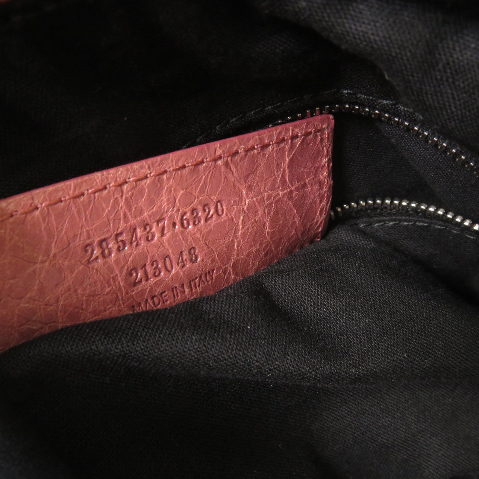 BALENCIAGA 羊皮皮革Bucket Bag金扣肩背袋粉紅色