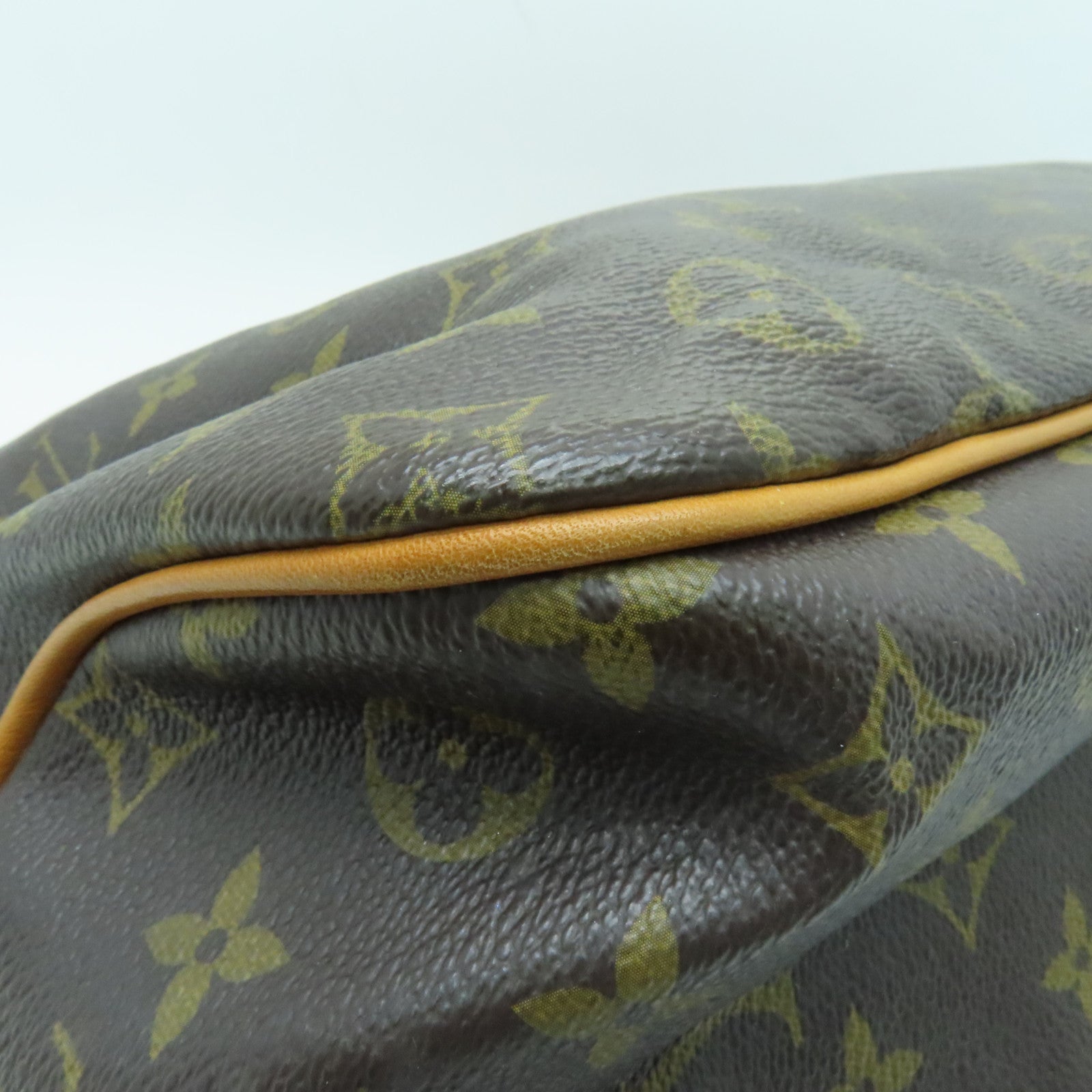 LOUIS VUITTON Monogram Delightful PM金扣肩背袋啡色
