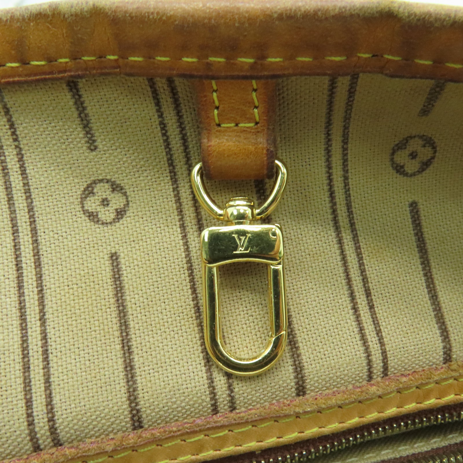 LOUIS VUITTON Monogram Delightful PM金扣肩背袋啡色