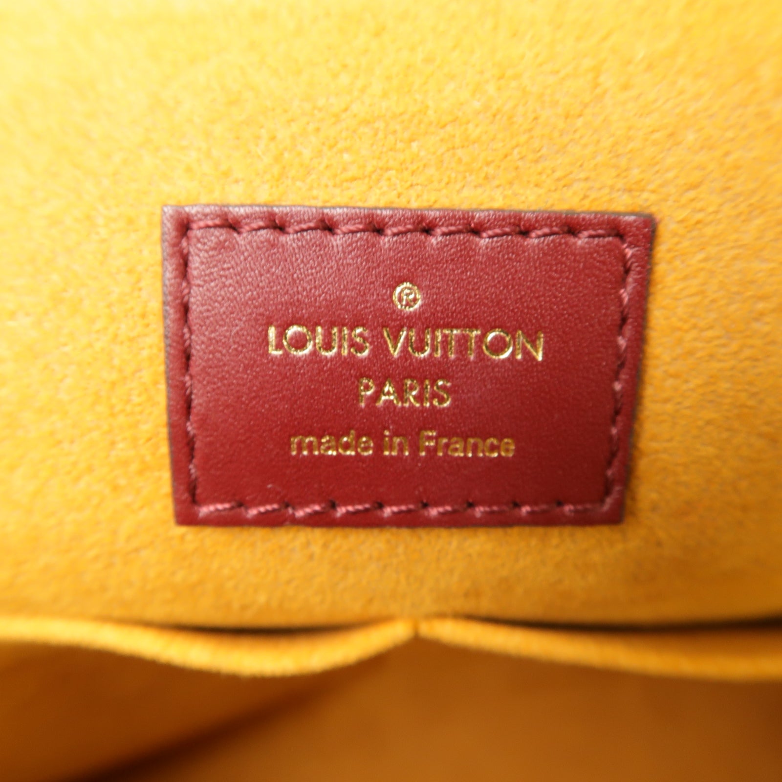 LOUIS VUITTON Monogram Tuileries金扣手挽肩背兩用袋棕色/藍色/紅色