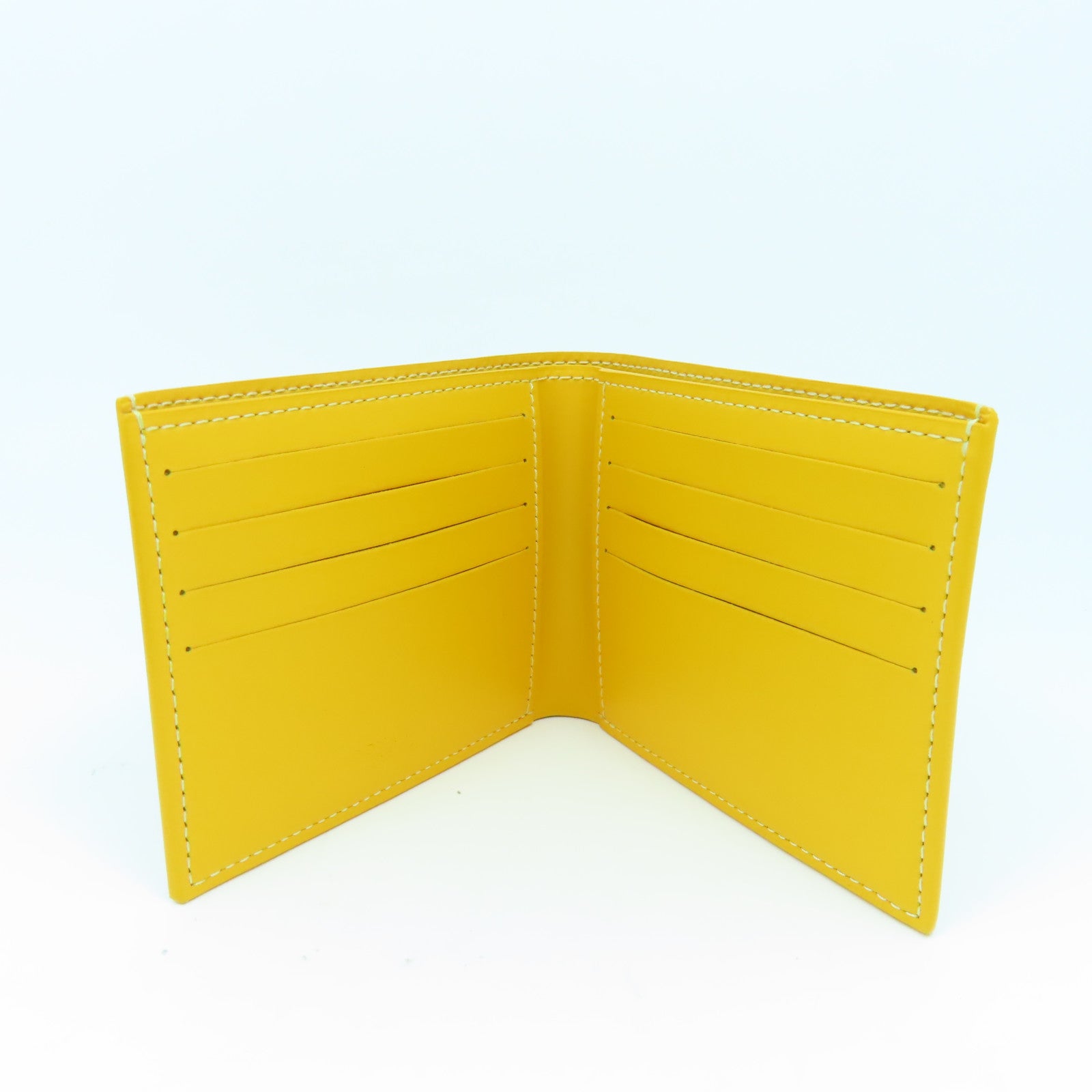 GOYARD 塗層帆布Victoire wallet錢包黃色