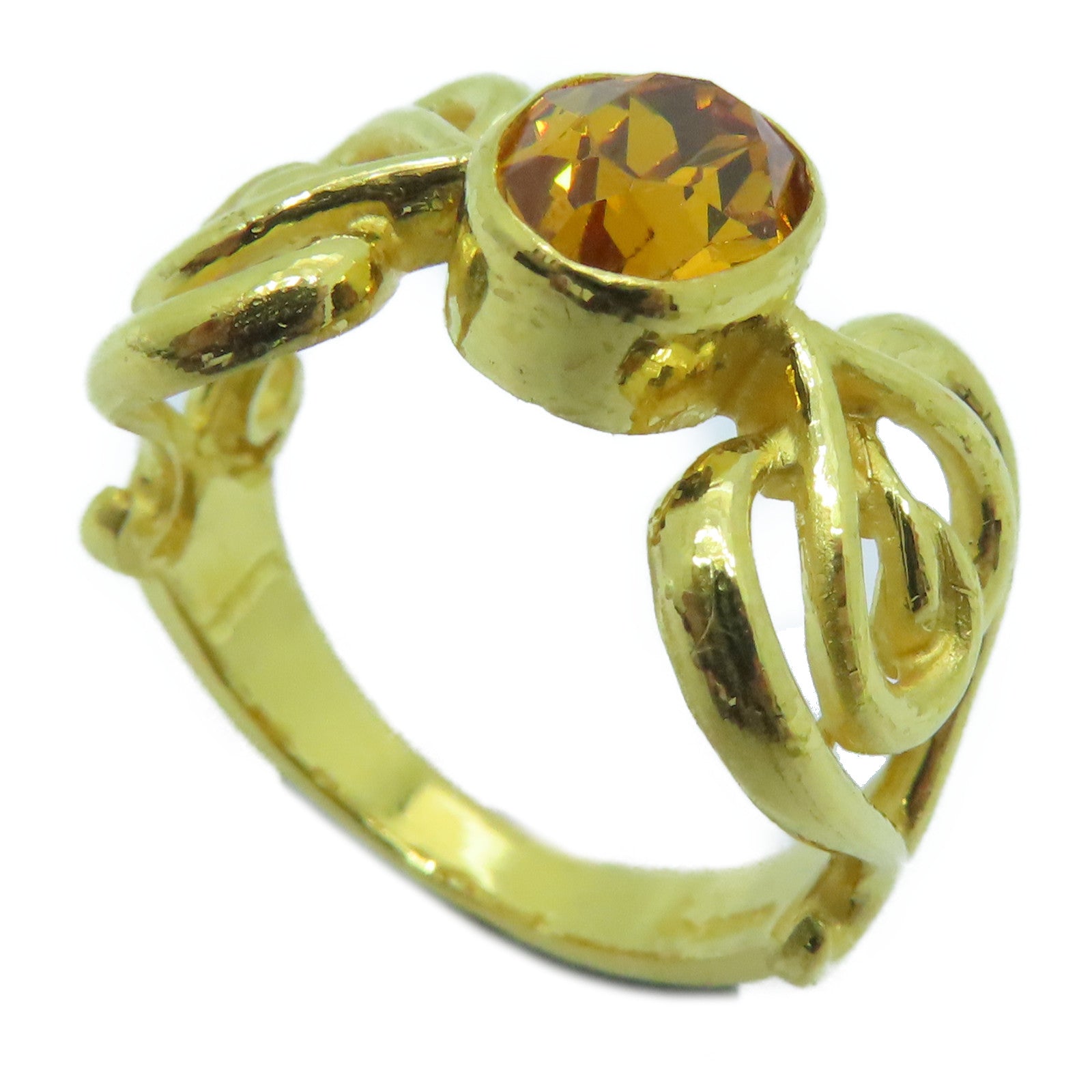 JEWELRY 【激減優惠】24K黃金Ring戒指US#7.0