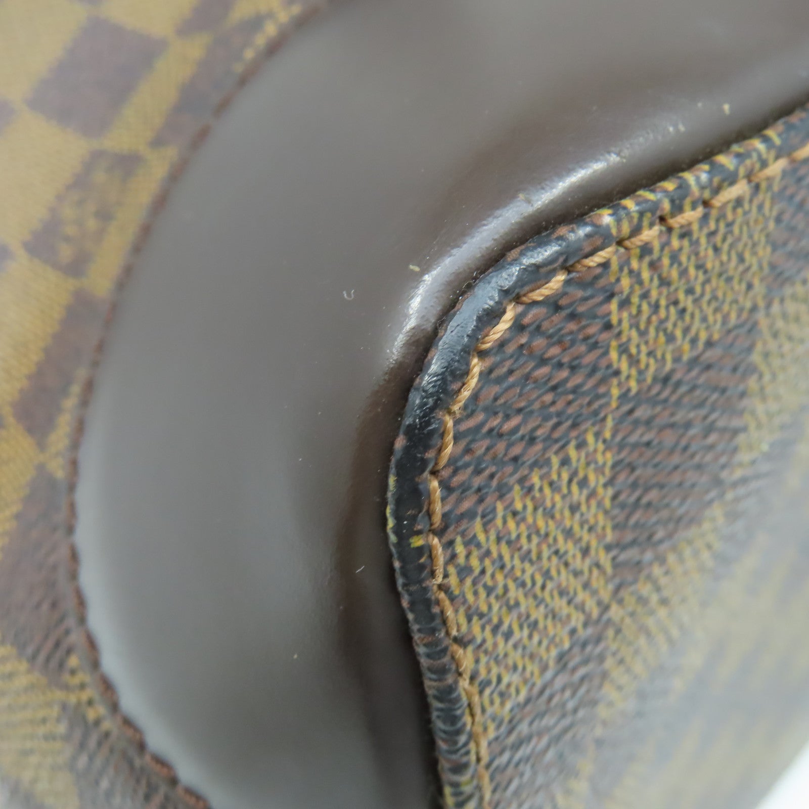 LOUIS VUITTON Damier Hampstead MM Tote Bag肩背袋啡色