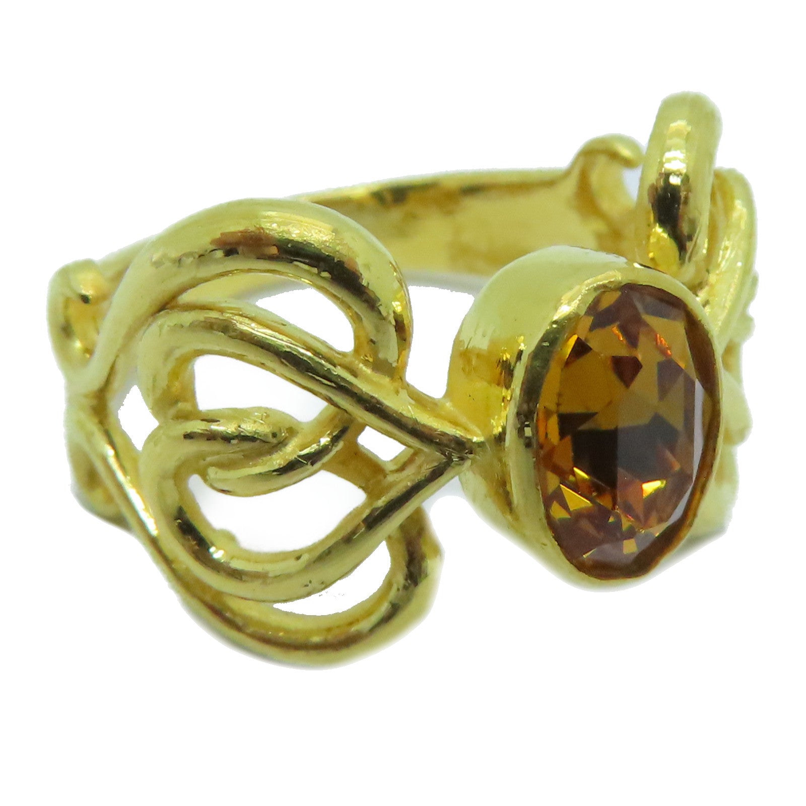 JEWELRY 【激減優惠】24K黃金Ring戒指US#7.0