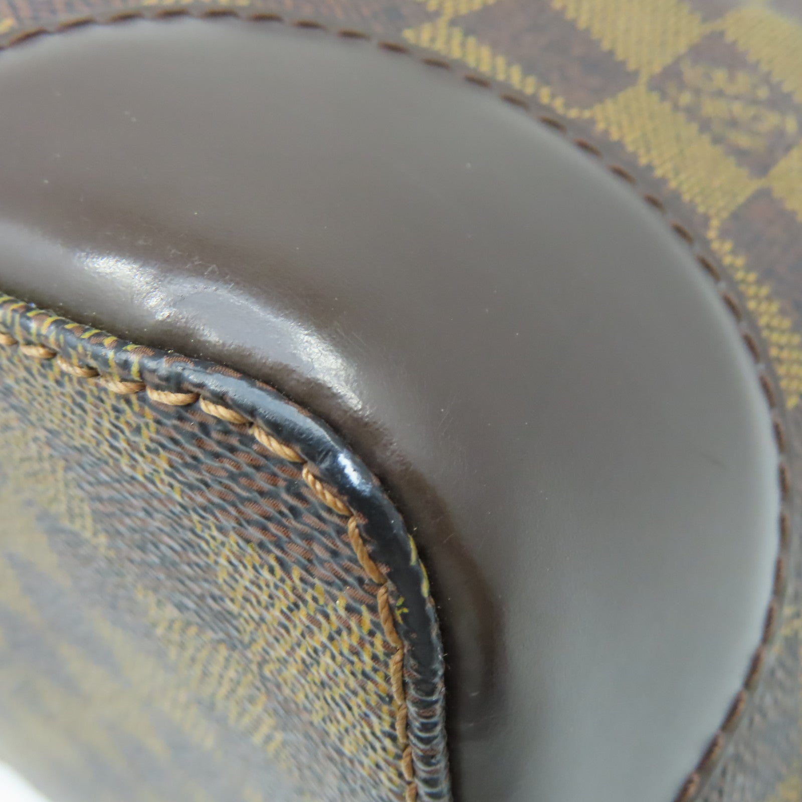 LOUIS VUITTON Damier Hampstead MM Tote Bag肩背袋啡色