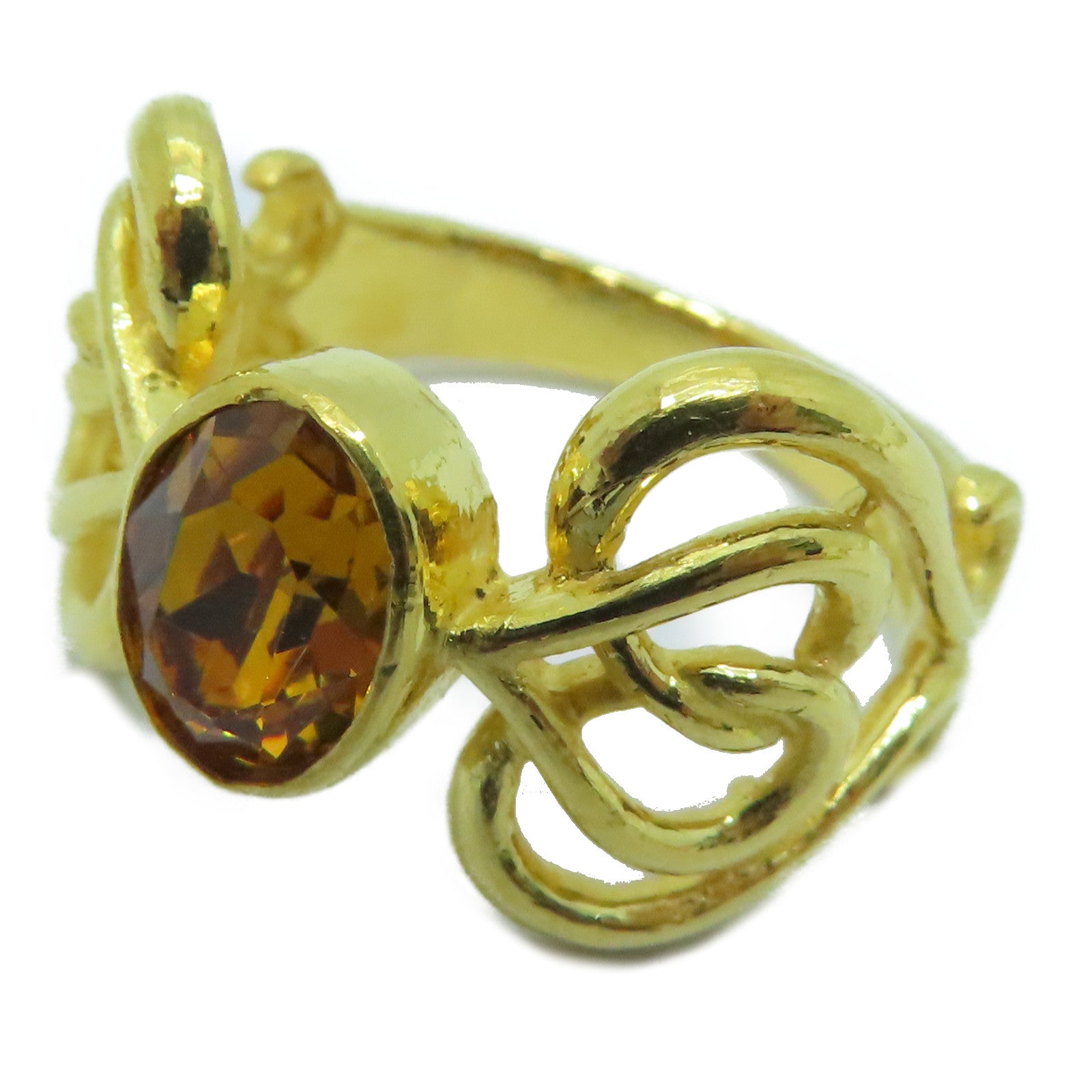 JEWELRY 【激減優惠】24K黃金Ring戒指US#7.0