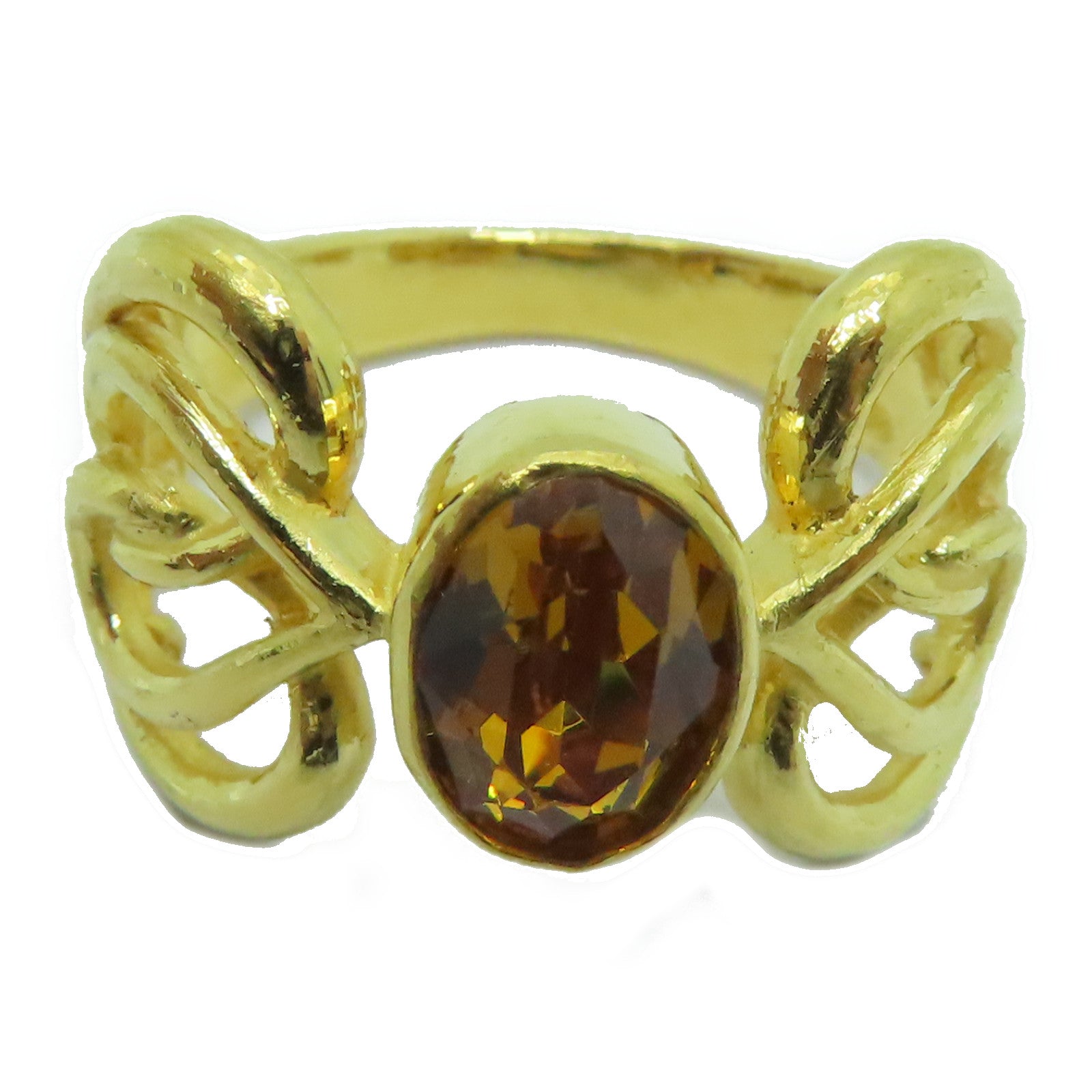 JEWELRY 【激減優惠】24K黃金Ring戒指US#7.0