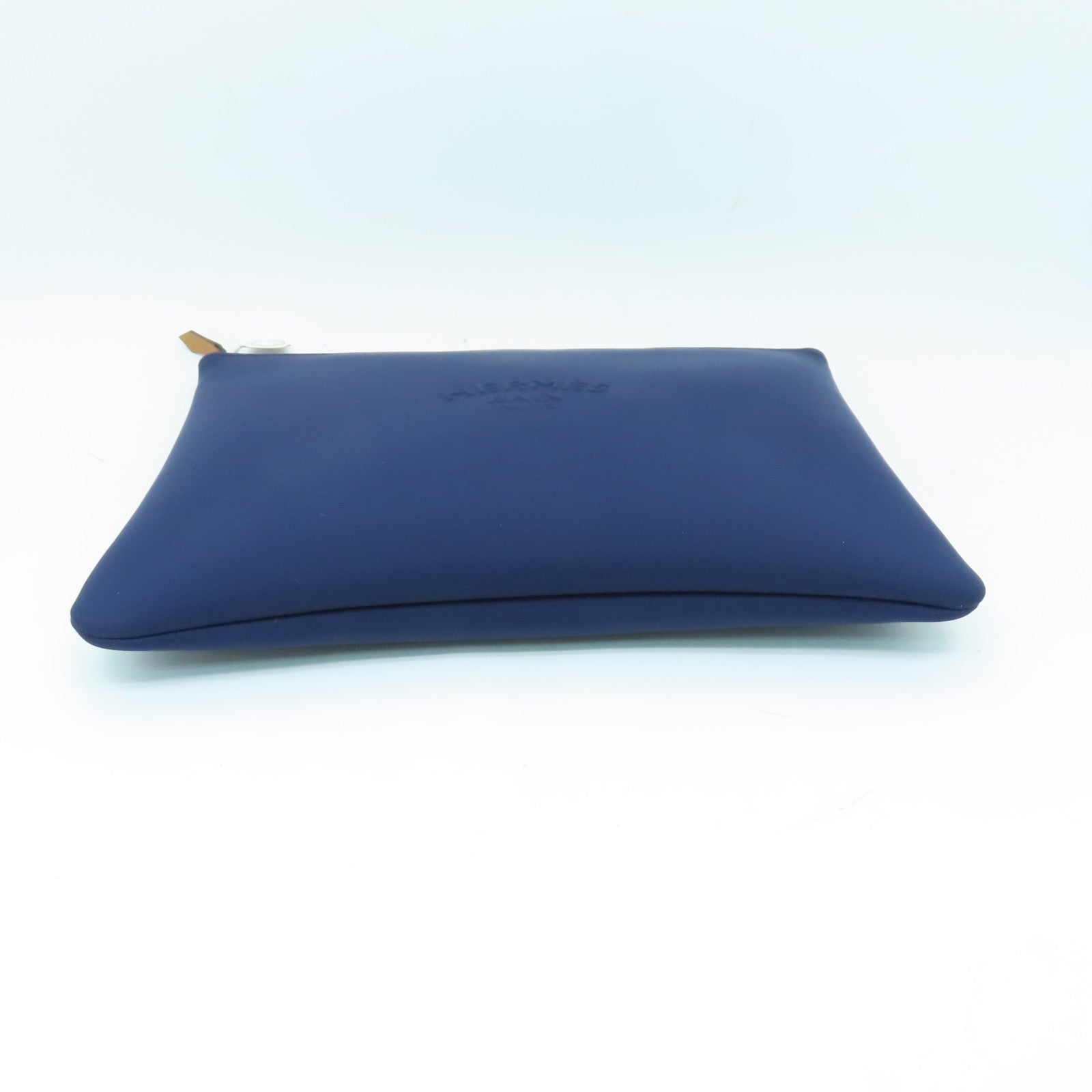 HERMES 尼龍Clutch Bag手拿包深藍色