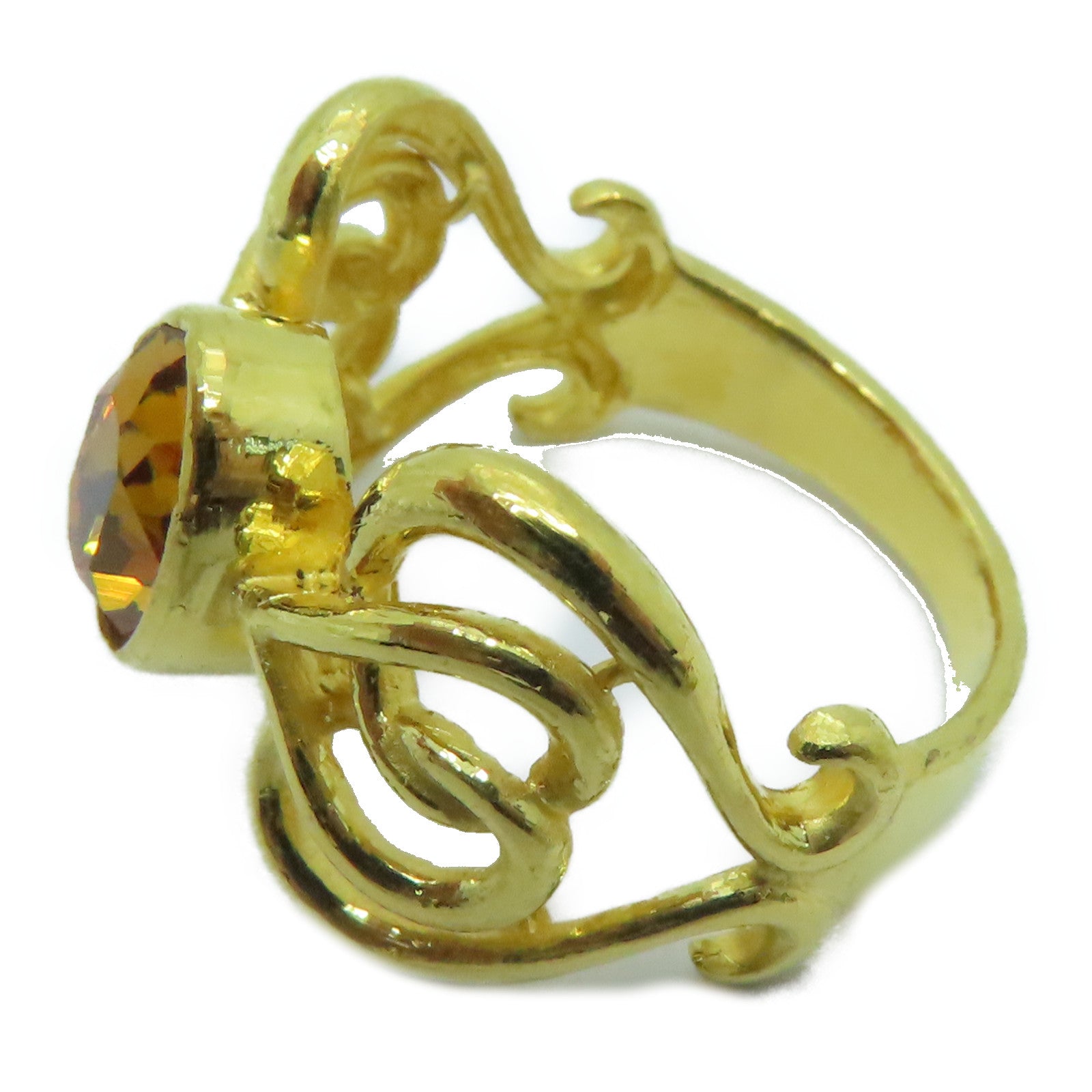 JEWELRY 【激減優惠】24K黃金Ring戒指US#7.0