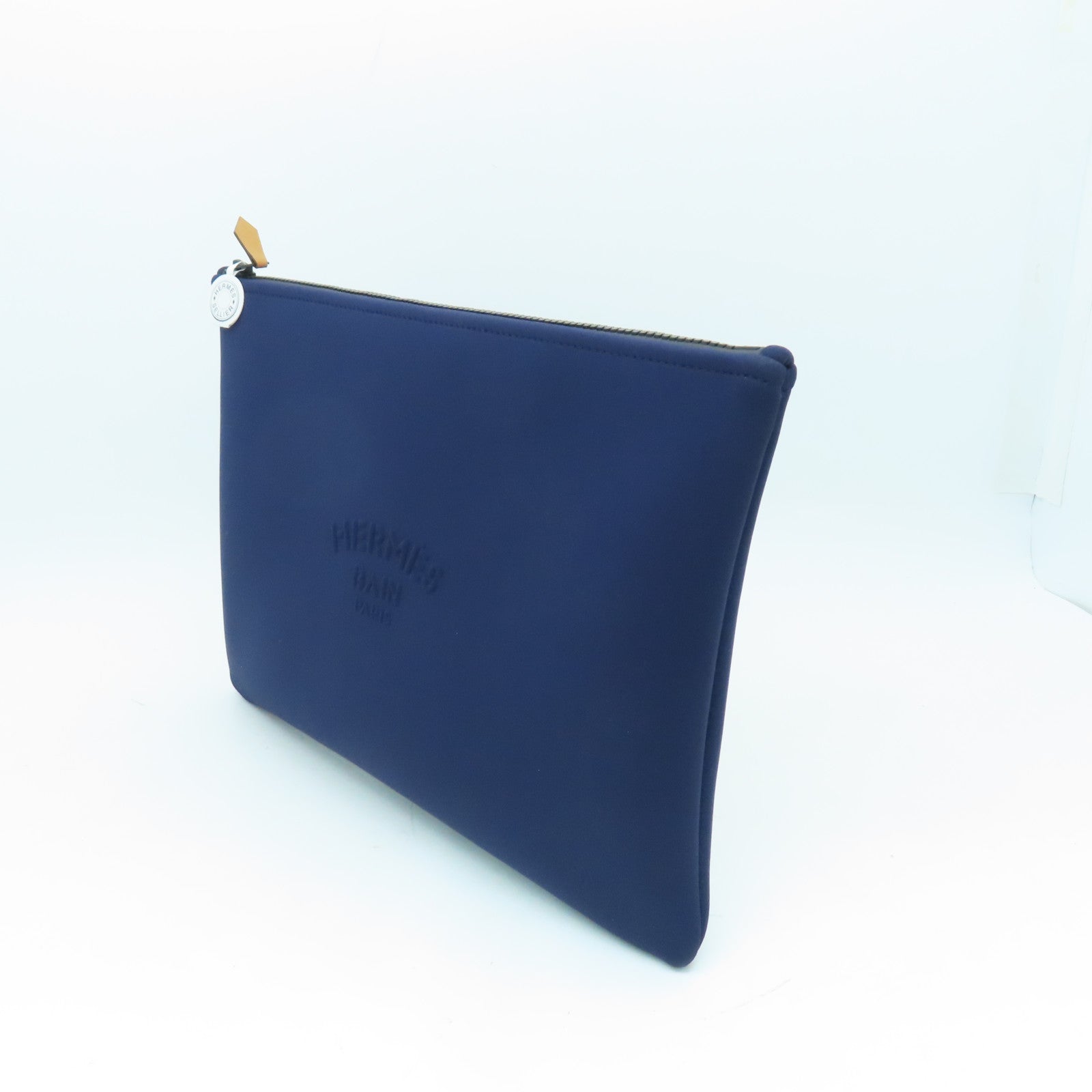 HERMES 尼龍Clutch Bag手拿包深藍色