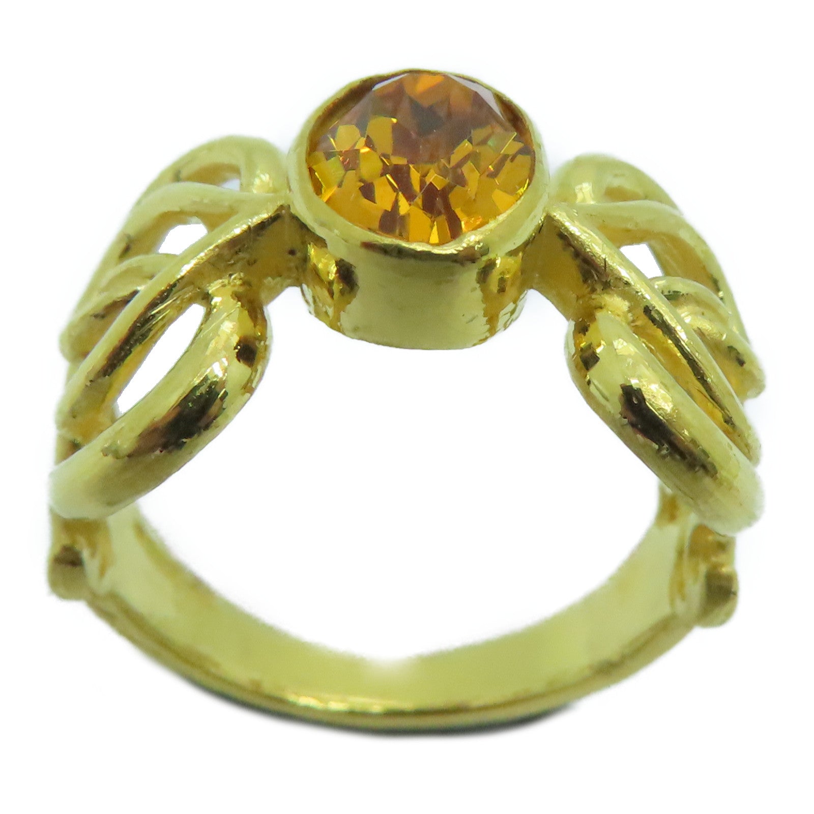 JEWELRY 【激減優惠】24K黃金Ring戒指US#7.0