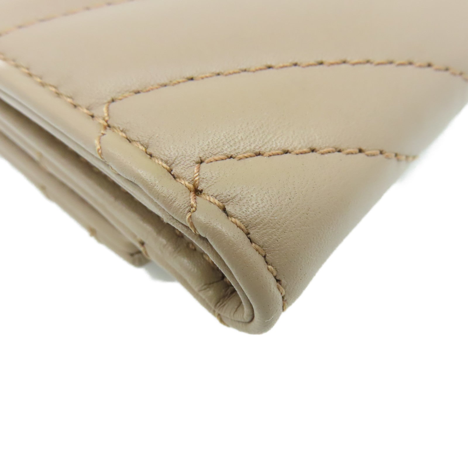GUCCI 牛皮皮革GG Marmont Short Wallet短錢包啡色