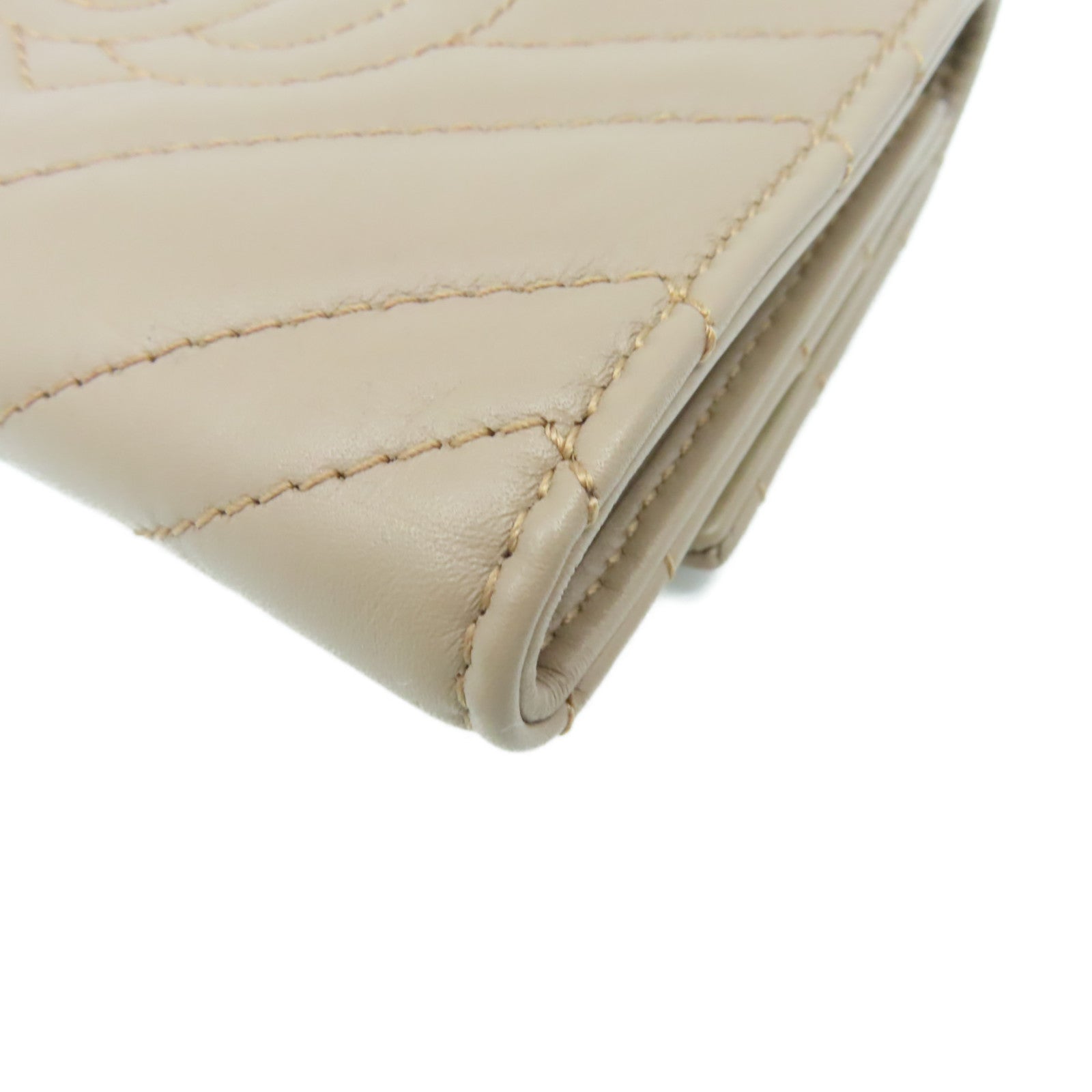 GUCCI 牛皮皮革GG Marmont Short Wallet短錢包啡色