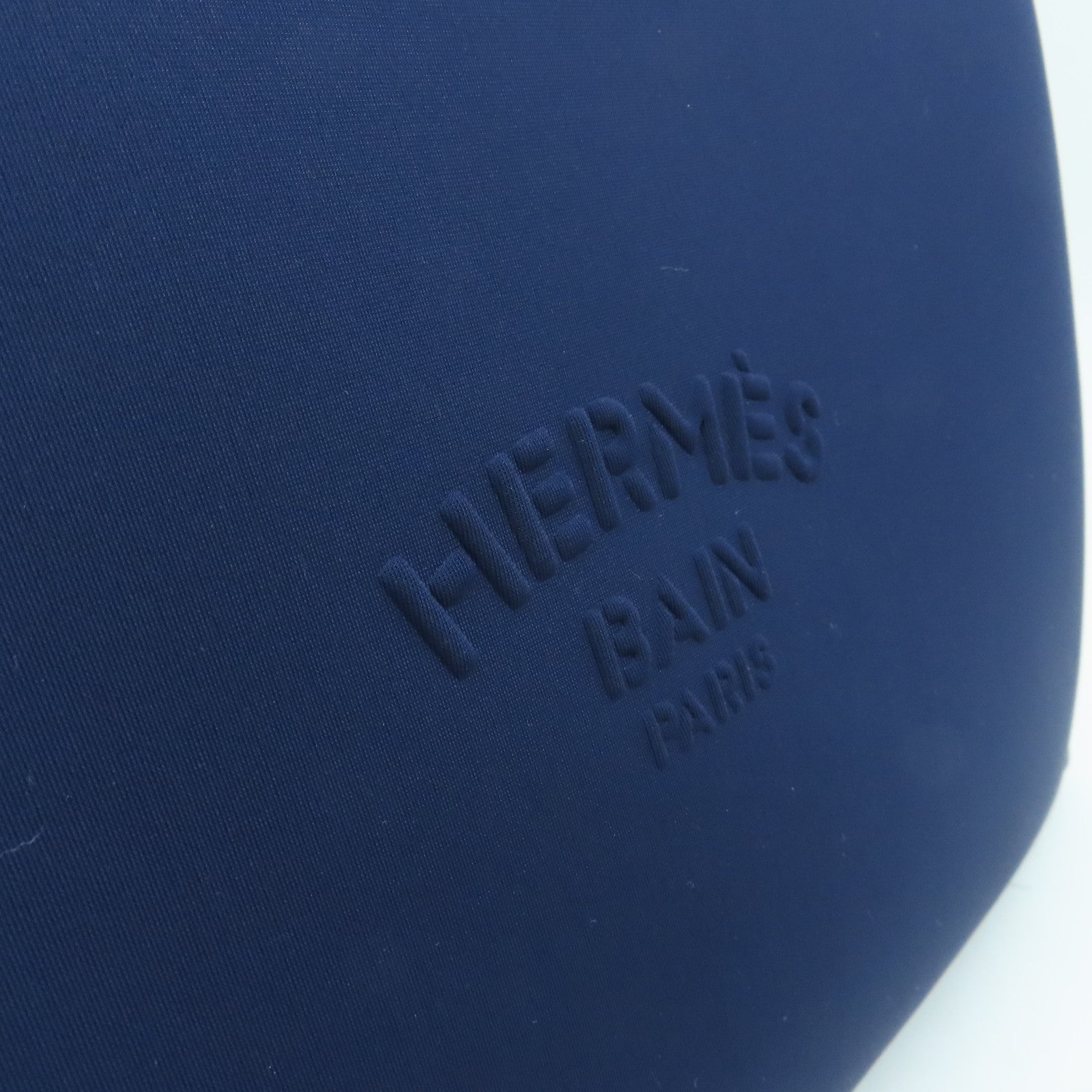 HERMES 尼龍Clutch Bag手拿包深藍色
