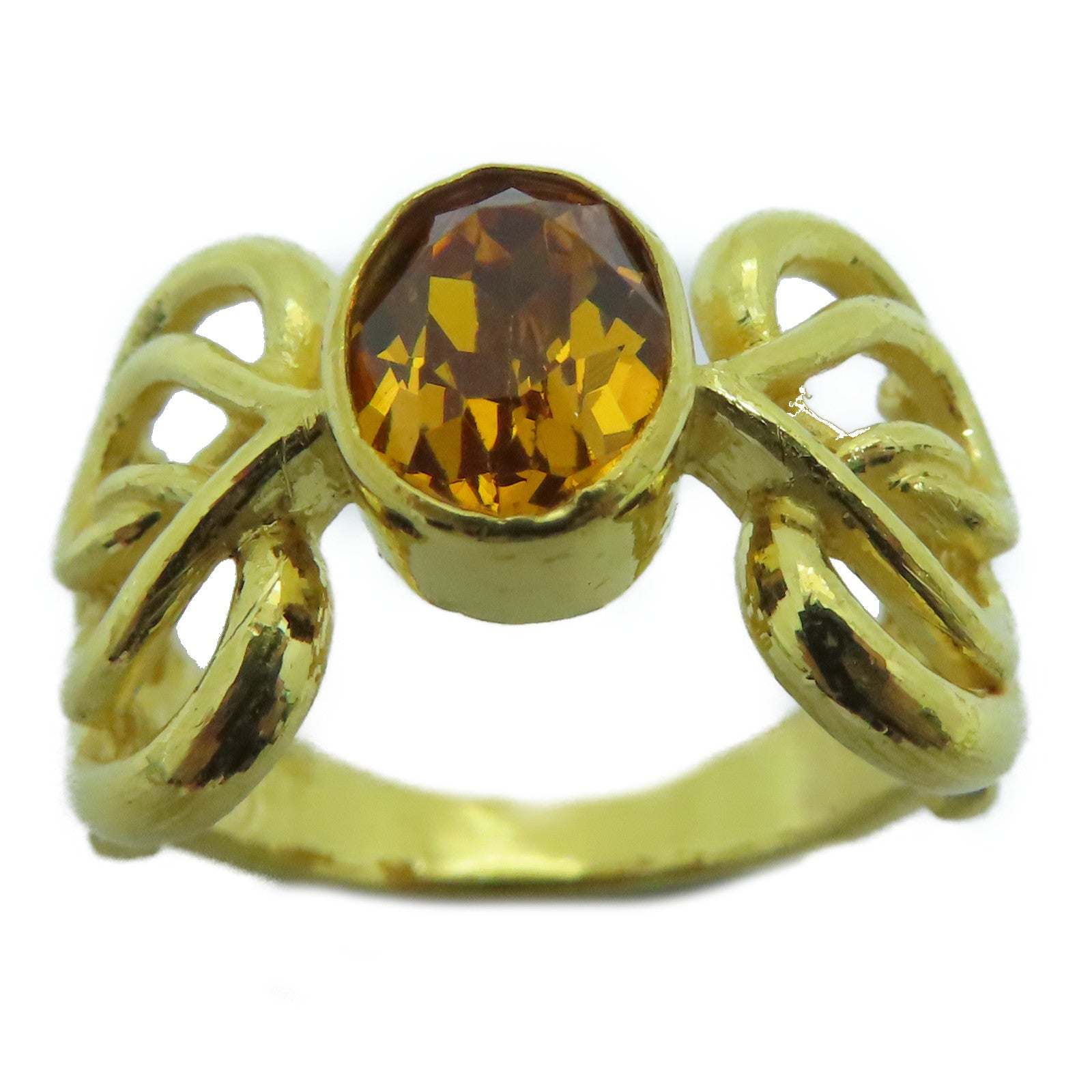 JEWELRY 【激減優惠】24K黃金Ring戒指US#7.0