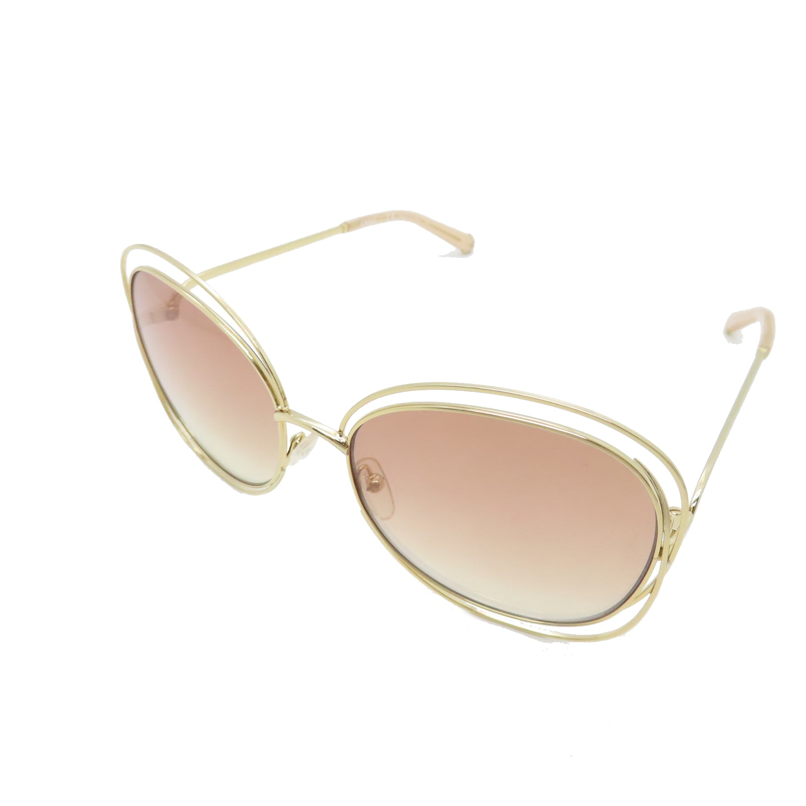 Chloe PVC Sunglasses brown