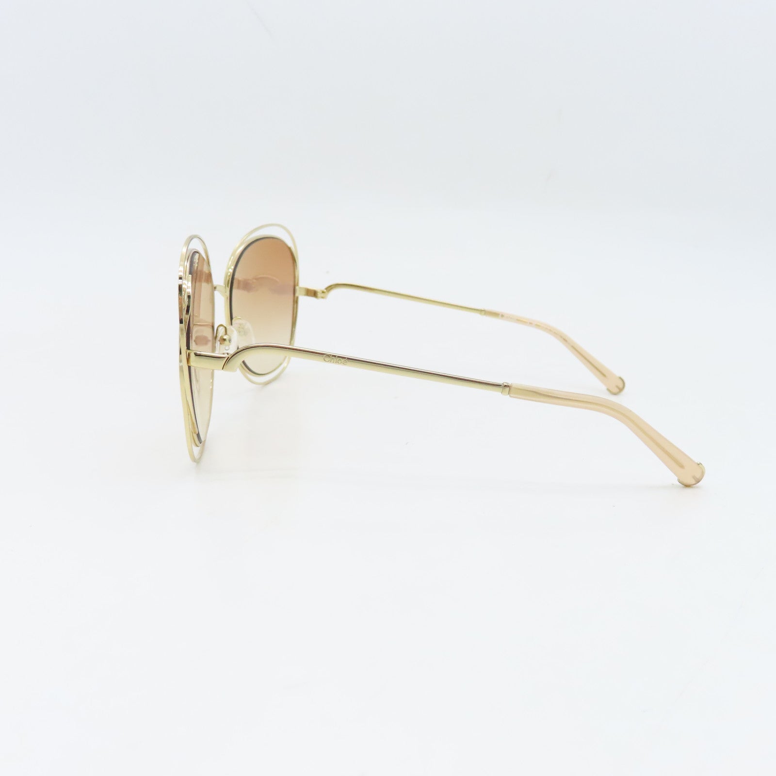 Chloe PVC Sunglasses brown