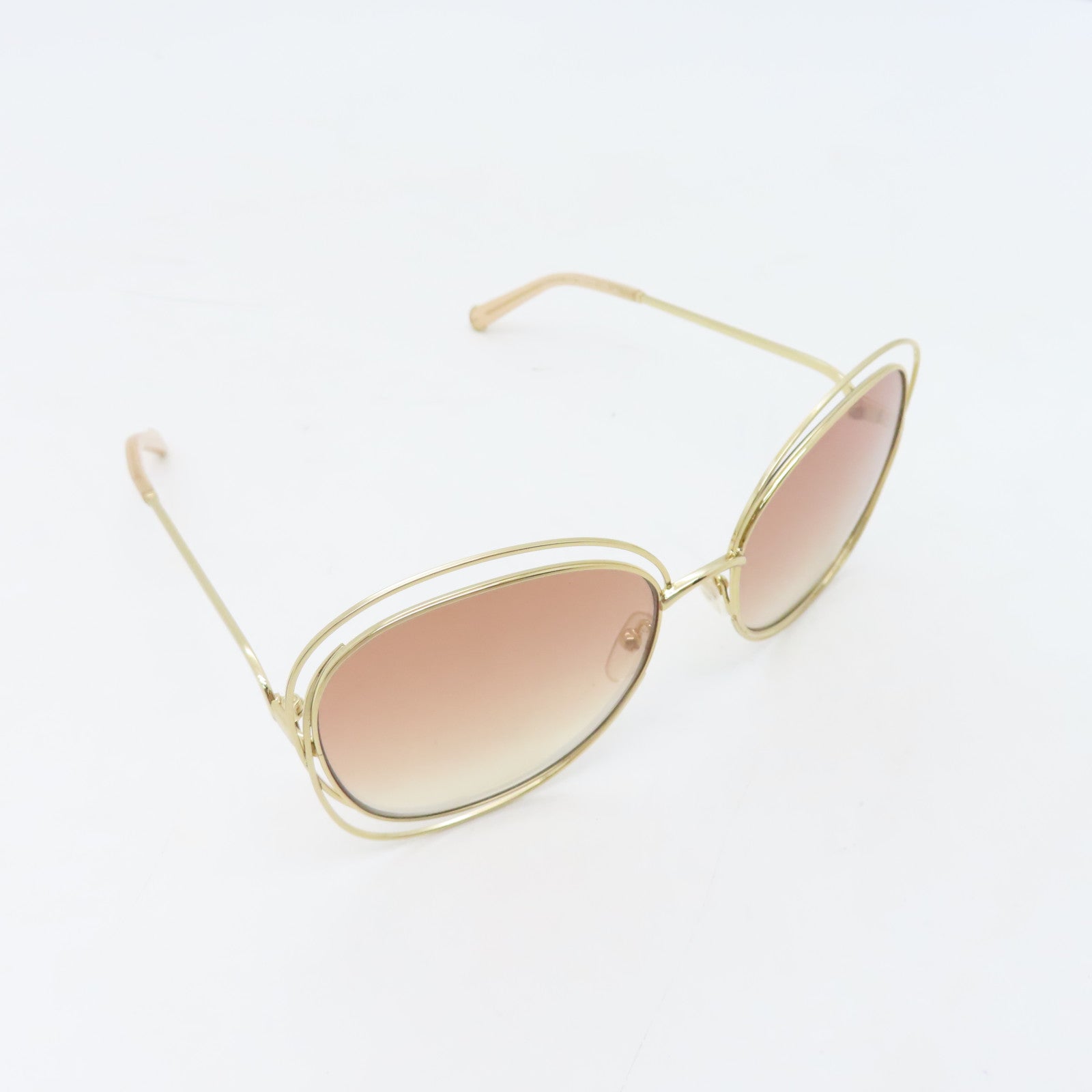 Chloe PVC Sunglasses brown